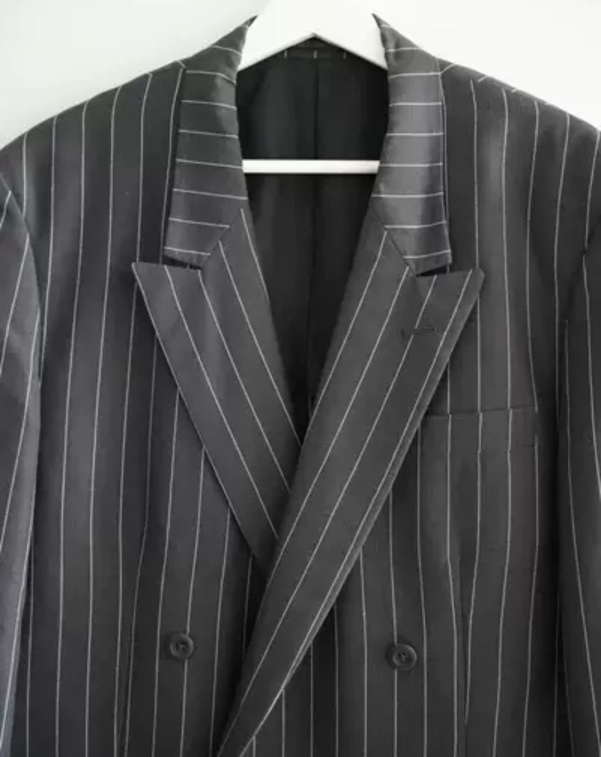 Yohji Yamamoto Yohji Yamamoto 93ss box striped suit 2412-Nextarrow Size US S / EU 44-46 / 1 - 3 Thumbnail