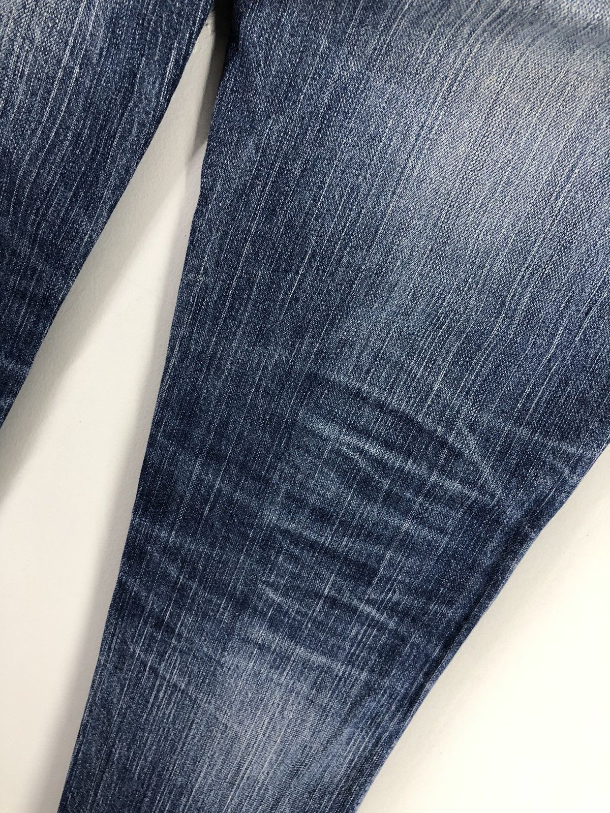 Edwin × Vintage Vintage Edwin Distressed Faded Blue Jeans Size US 28 / EU 44 - 21 Thumbnail