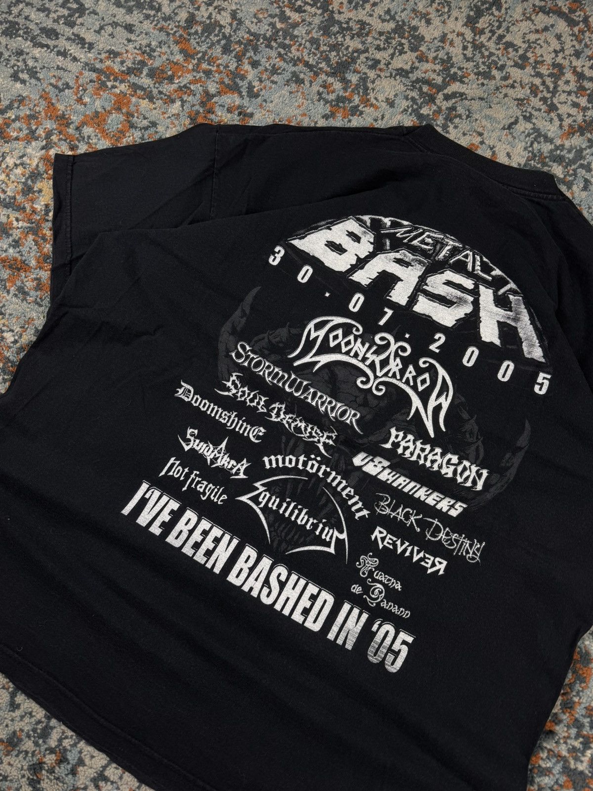 Band Tees Vintage 00s Metal Bash 2005 metal Festival graphic tee Size US XL / EU 56 / 4 - 6 Thumbnail