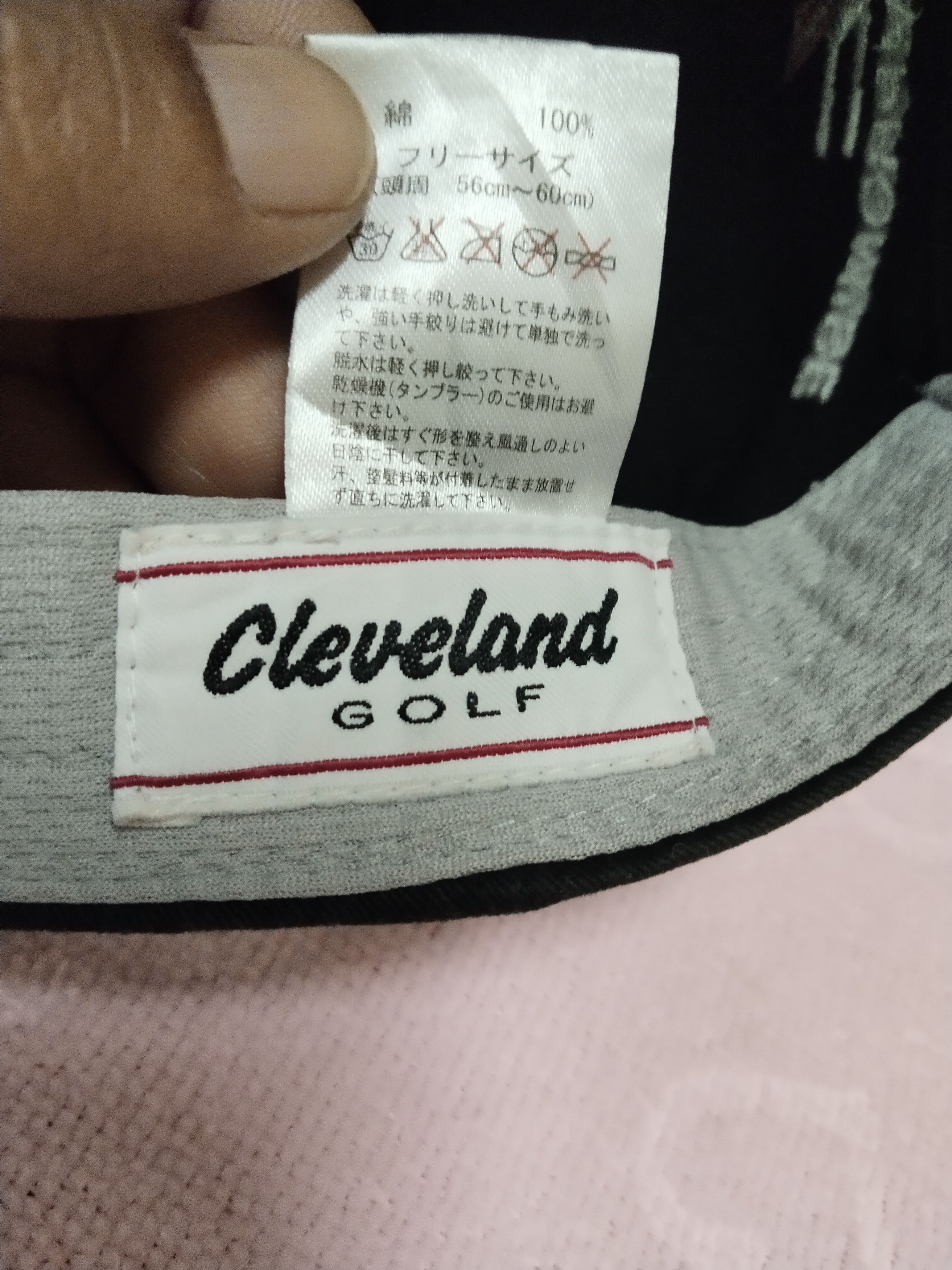Japanese Brand CLEVELAND GOLF POLO CAP Size ONE SIZE - 6 Thumbnail