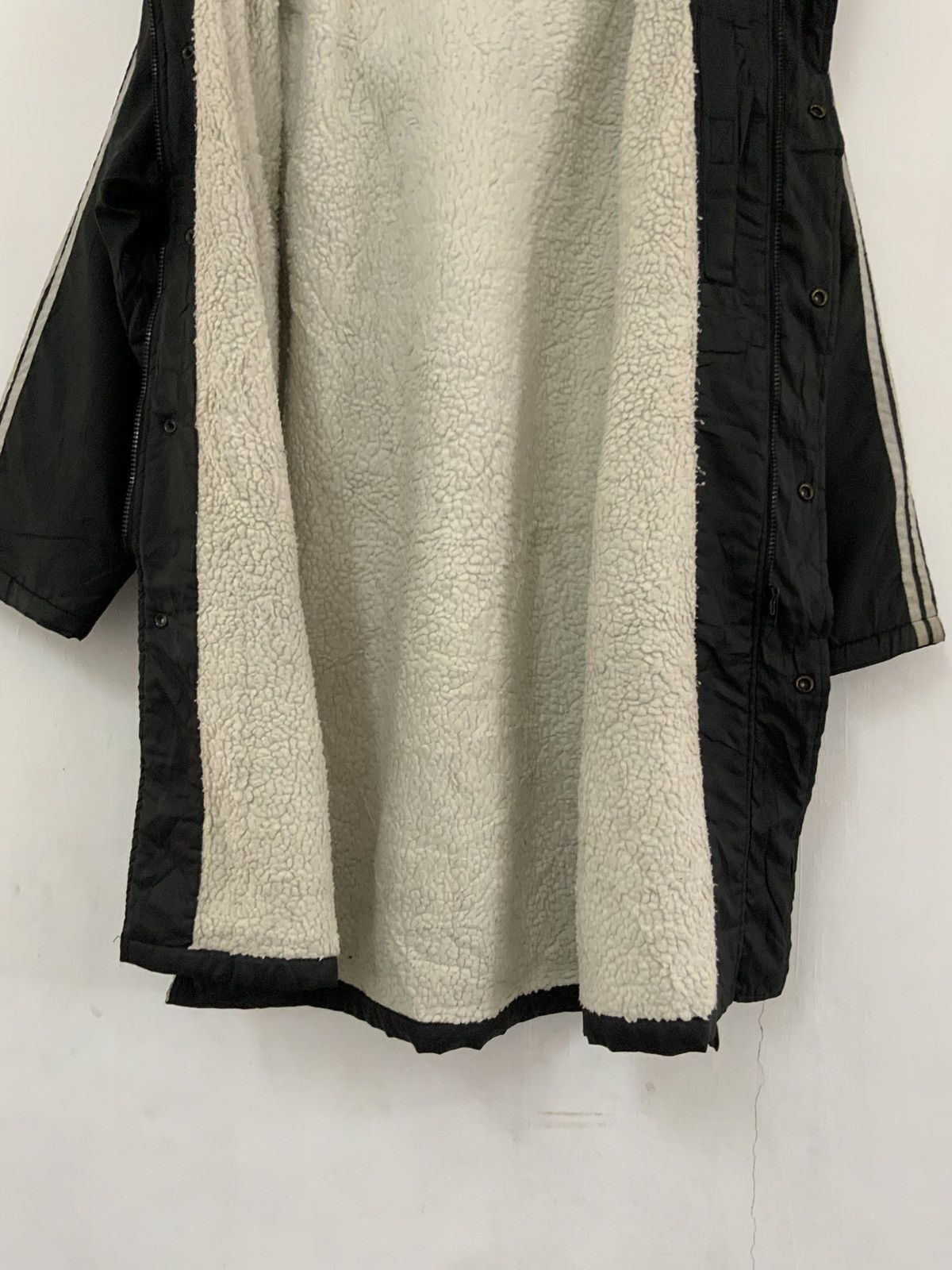 Adidas Vintage Adidas Mohair Fur Trench Coat Size US M / EU 48-50 / 2 - 10 Thumbnail