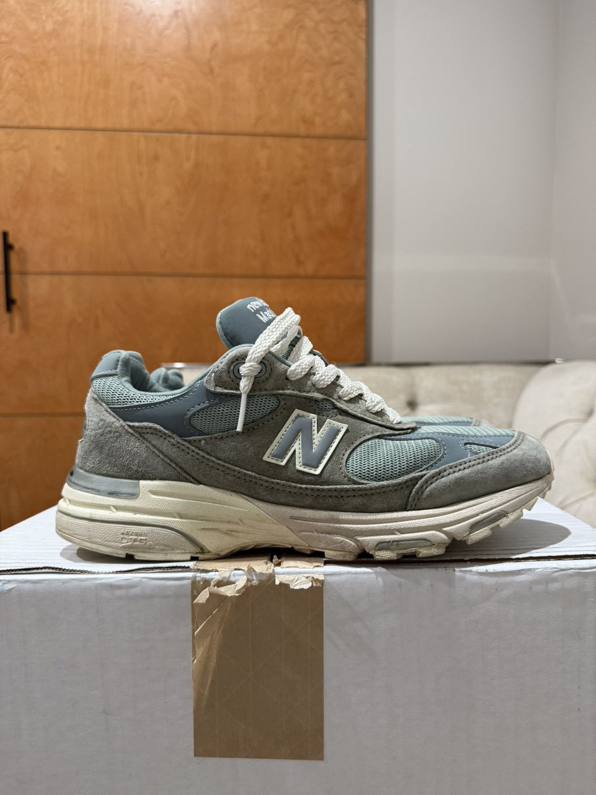 Kith × New Balance New Balance X Kith 993 pistachio made in USA Size US 9 / EU 42 - 1 Thumbnail
