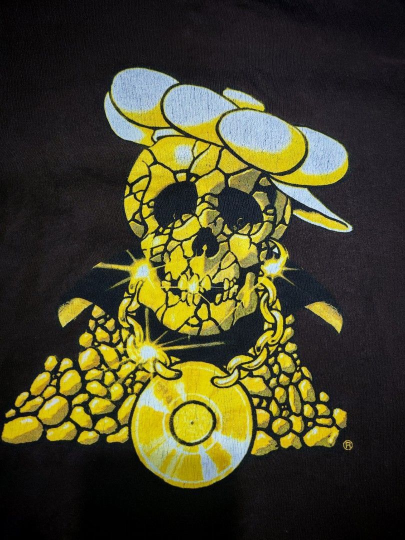 Supreme Supreme 2001 Skull Tee Breaks & Beats Rare Vintage Size US M / EU 48-50 / 2 - 3 Thumbnail