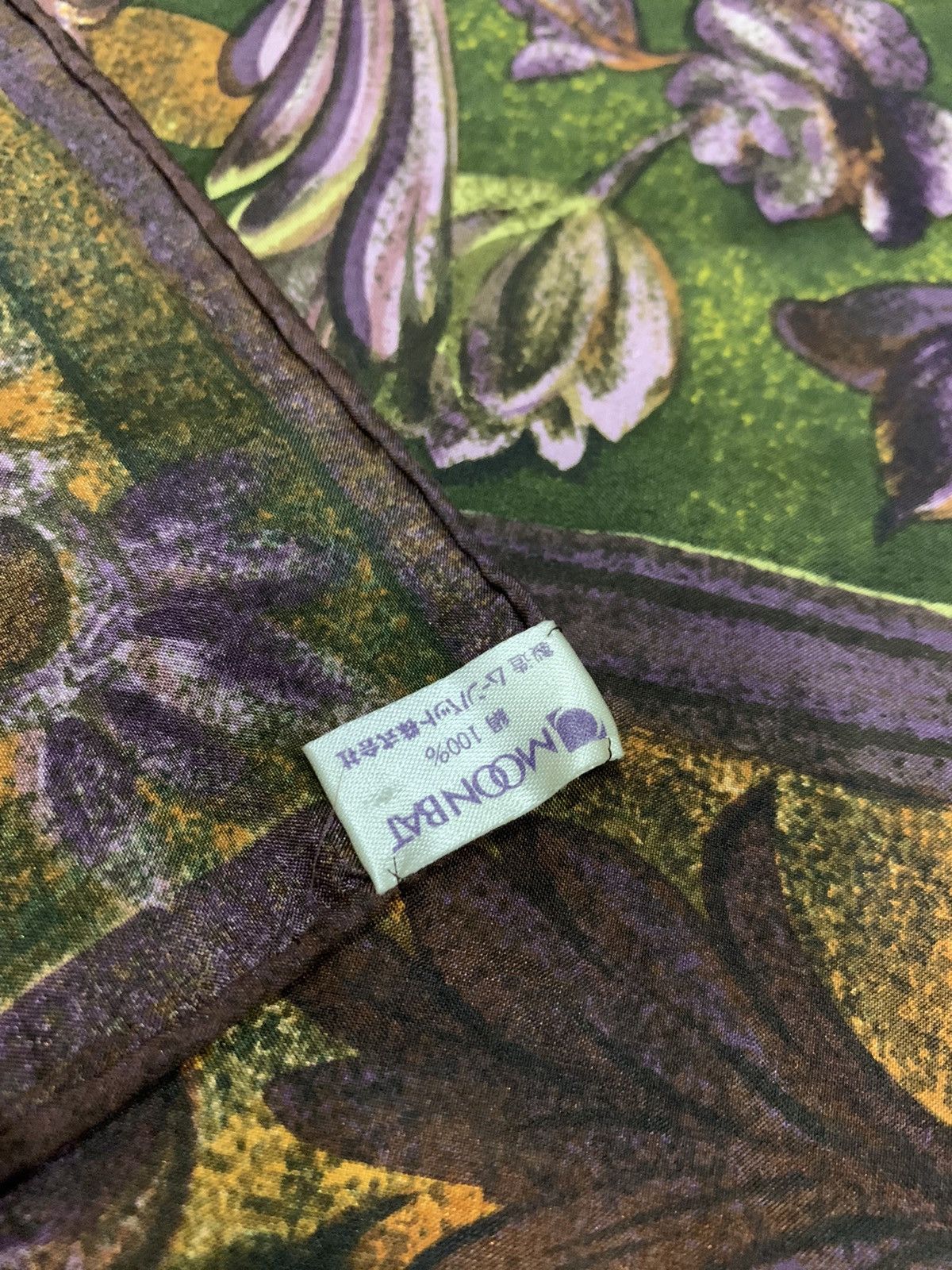 Jean Paul Gaultier VINTAGE JEAN PAUL GAULTIER FLORAL SILK SCARF Size ONE SIZE - 7 Thumbnail