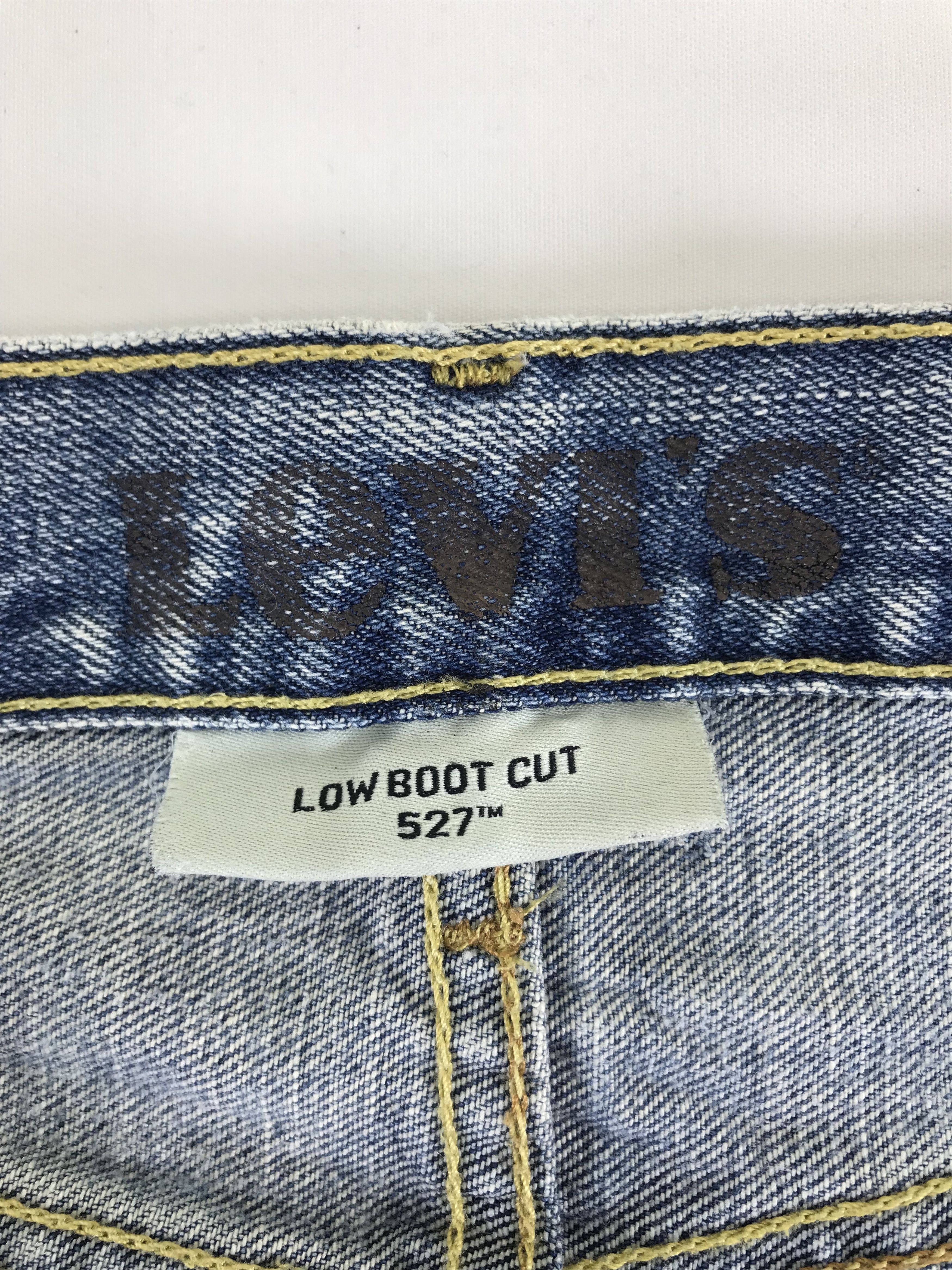 Levi's Vintage Levi's 527 Flare Jeans Distressed Denim Size US 32 / EU 48 - 11 Thumbnail