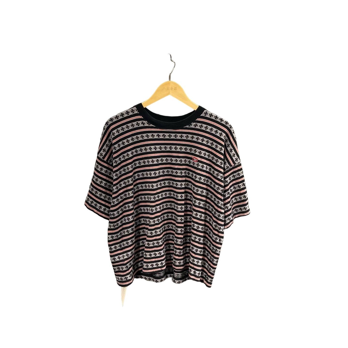 Chrome Hearts Chrome Hearts Matty Boy Chomper Striped T-Shirt S Size US S / EU 44-46 / 1 - 1 Thumbnail