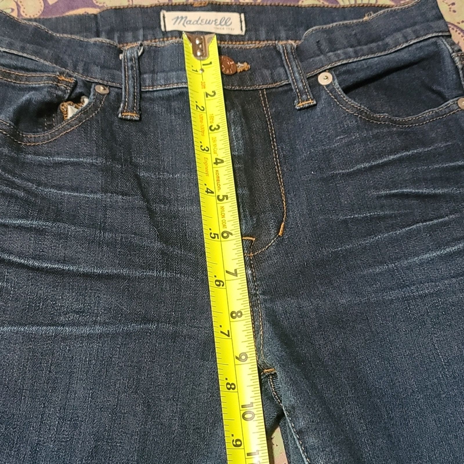 Madewell Madewell High Riser Skinny Ankle Jeans Size 27" / US 4 / IT 40 - 6 Thumbnail