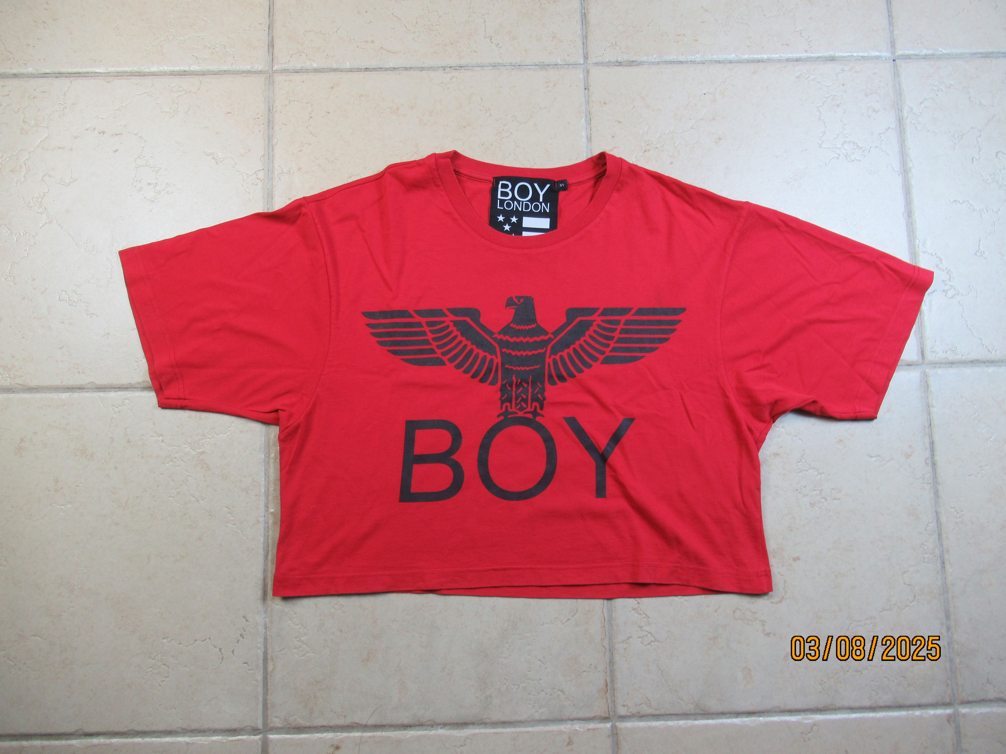 Boy London Boy London red crop top Size S / US 4 / IT 40 - 1 Thumbnail