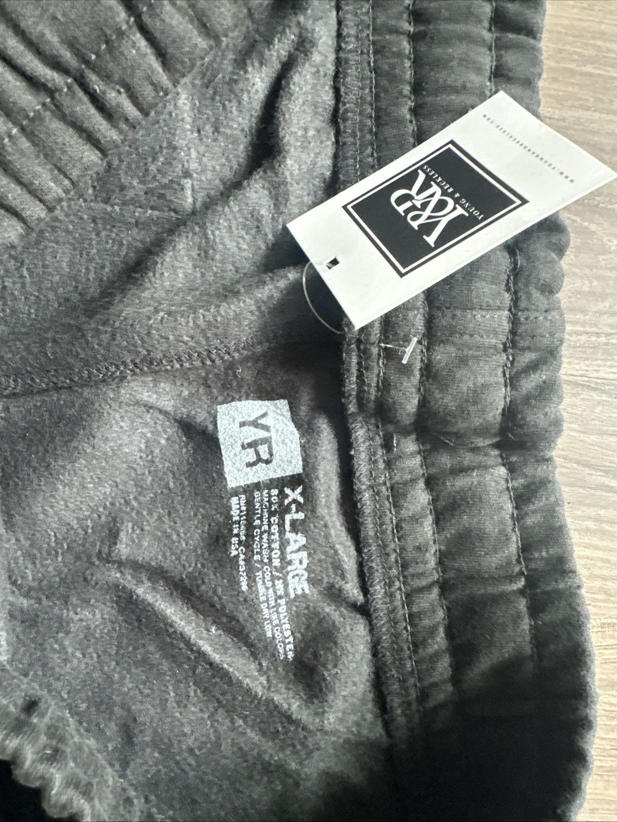 Young And Reckless Young & Reckless RCKLSS Rule Breakers Sweatpants Black XL Size US 34 / EU 50 - 5 Thumbnail