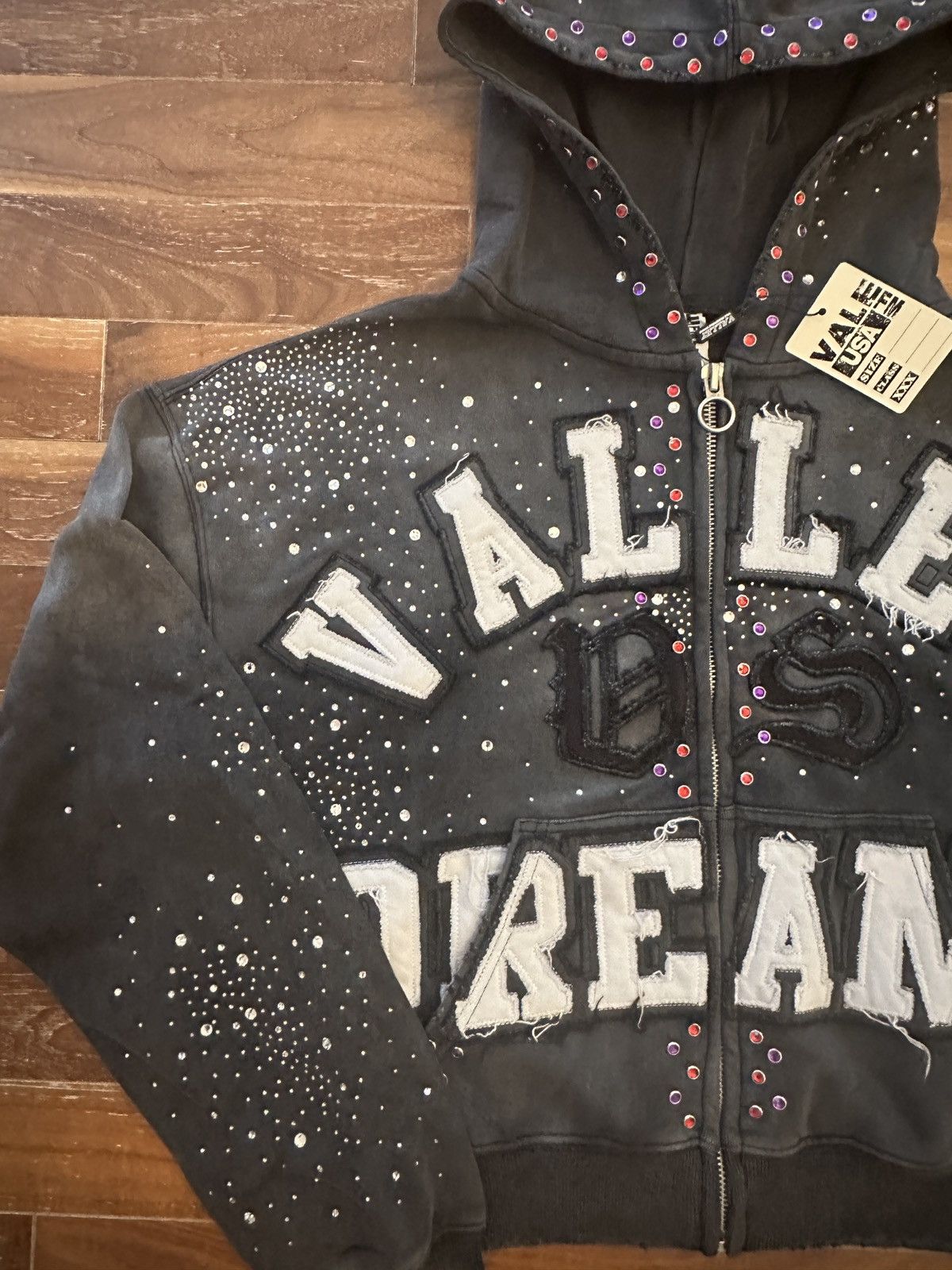 Vale Vale Black Classico Zip up hoodie Size US XL / EU 56 / 4 - 2 Thumbnail