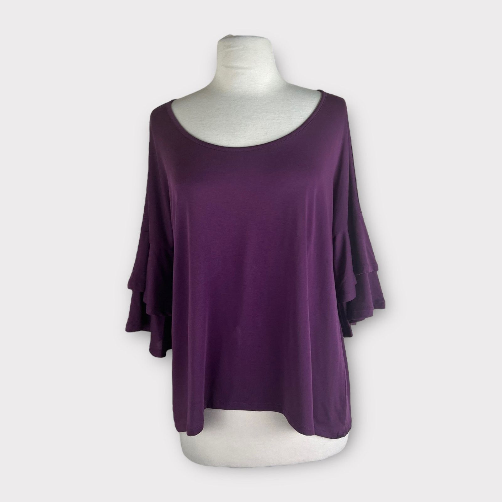 Target Basics Pink Rose | Build Your Dream Ruffle Top | Large Size L / US 10 / IT 46 - 3 Thumbnail