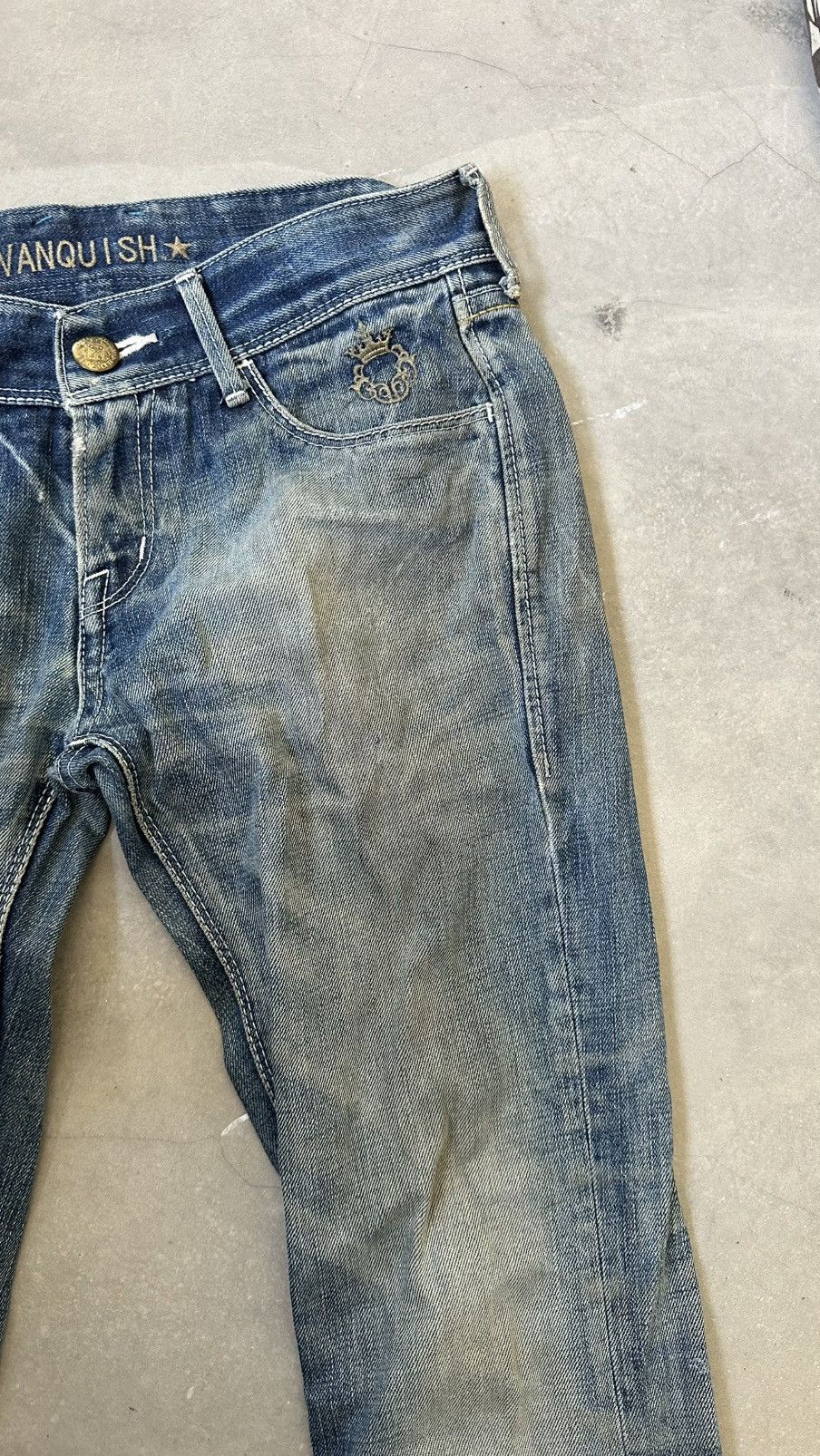 Vanquish VINTAGE VANQUISH DENIM PANT Size US 32 / EU 48 - 5 Thumbnail