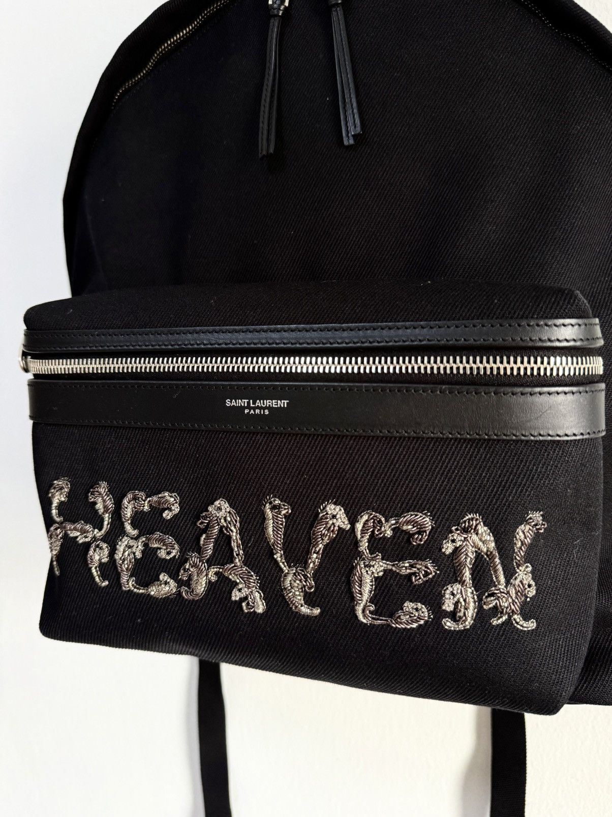 Saint Laurent Paris 2017 Saint Laurent Paris "HEAVEN" Bagpack Size ONE SIZE - 5 Thumbnail