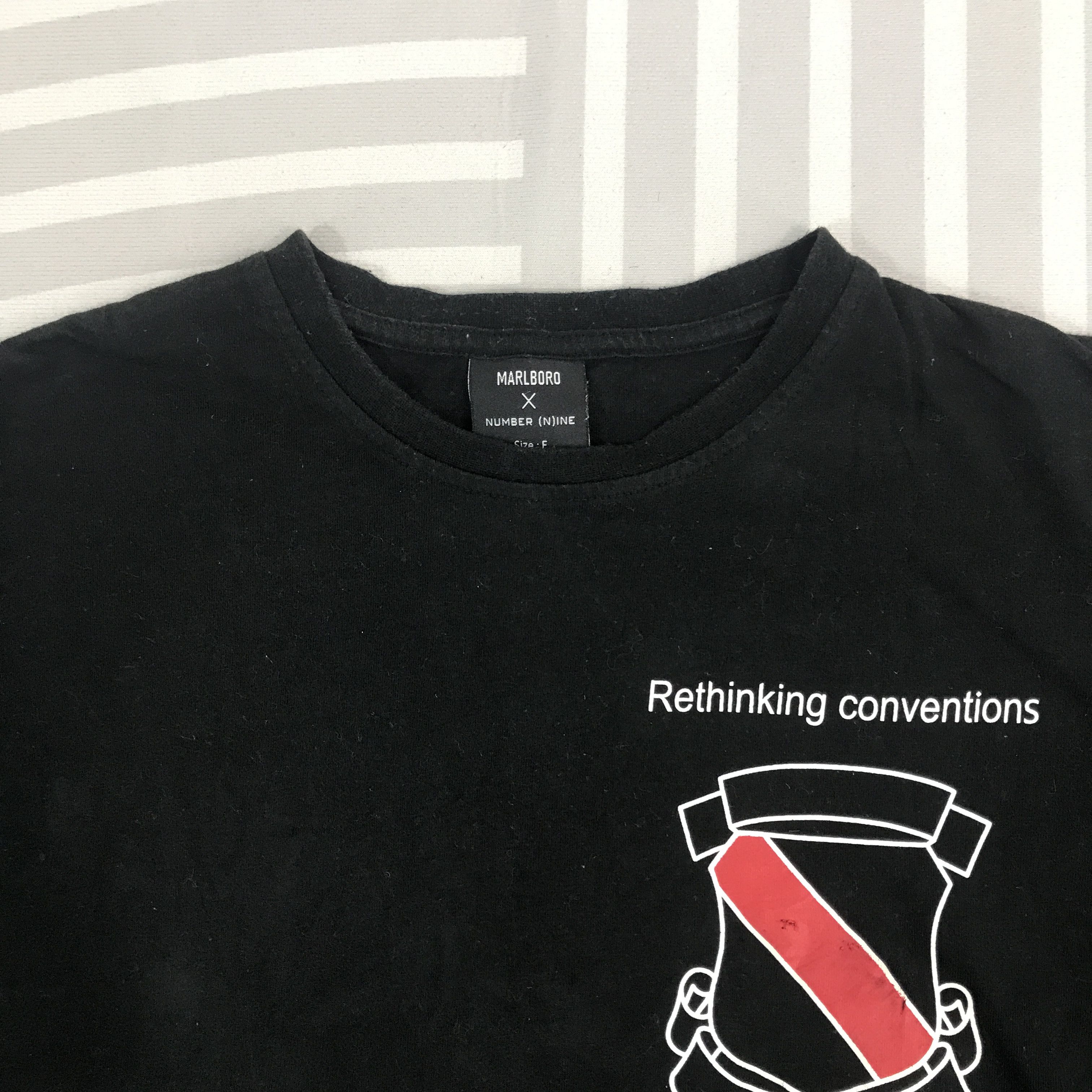 Japanese Brand × Marlboro × Number (N)ine Vintage Number Nine x Marlboro T-shirt Size US M / EU 48-50 / 2 - 7 Thumbnail