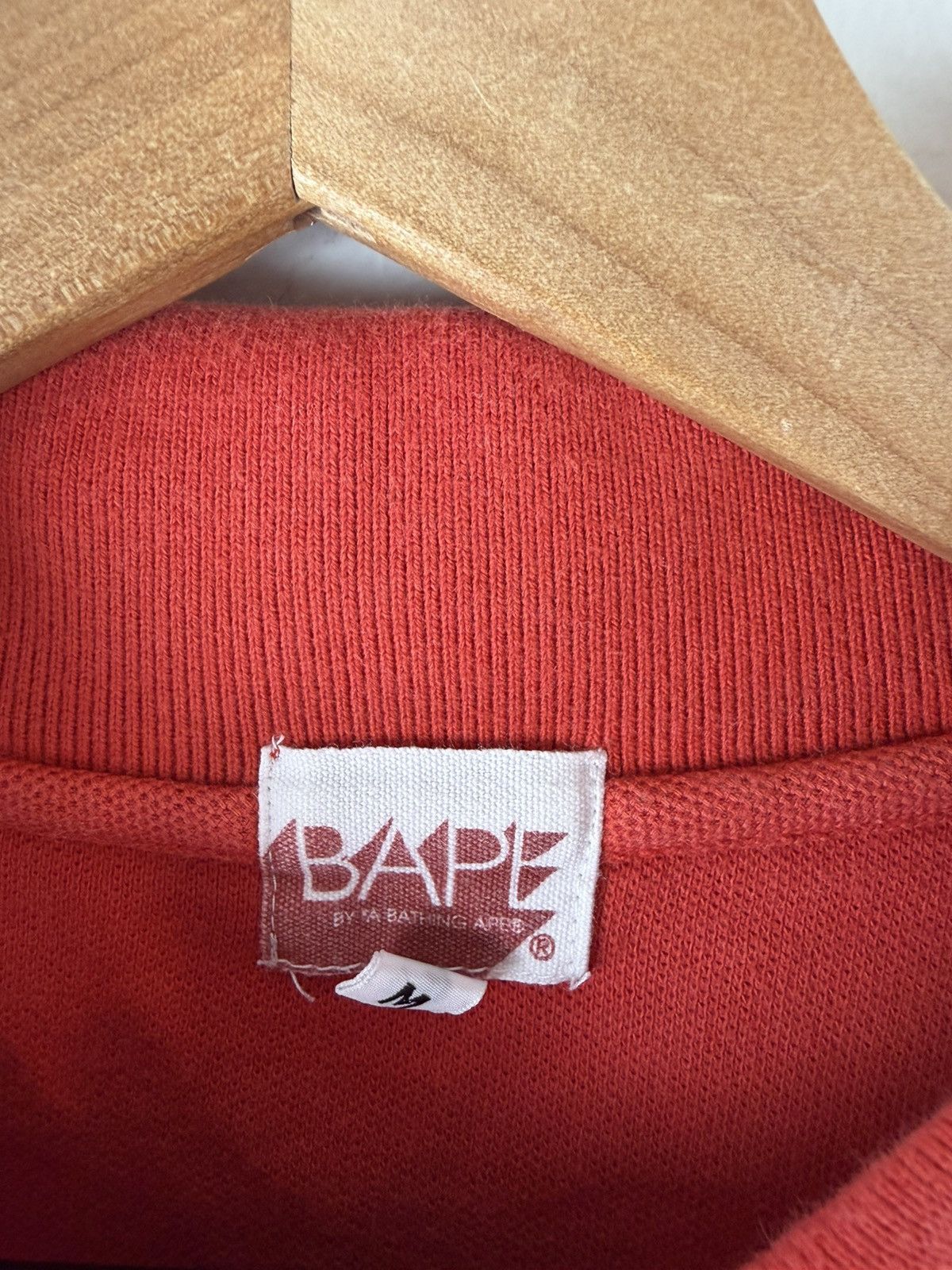 Bape Bape One Point Logo Polo Shirt Size US M / EU 48-50 / 2 - 5 Thumbnail