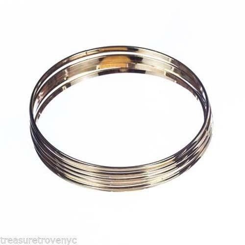 Designer Treasure Trove NYC Goldtone Multi Smooth Bangle Set Size ONE SIZE - 1 Thumbnail