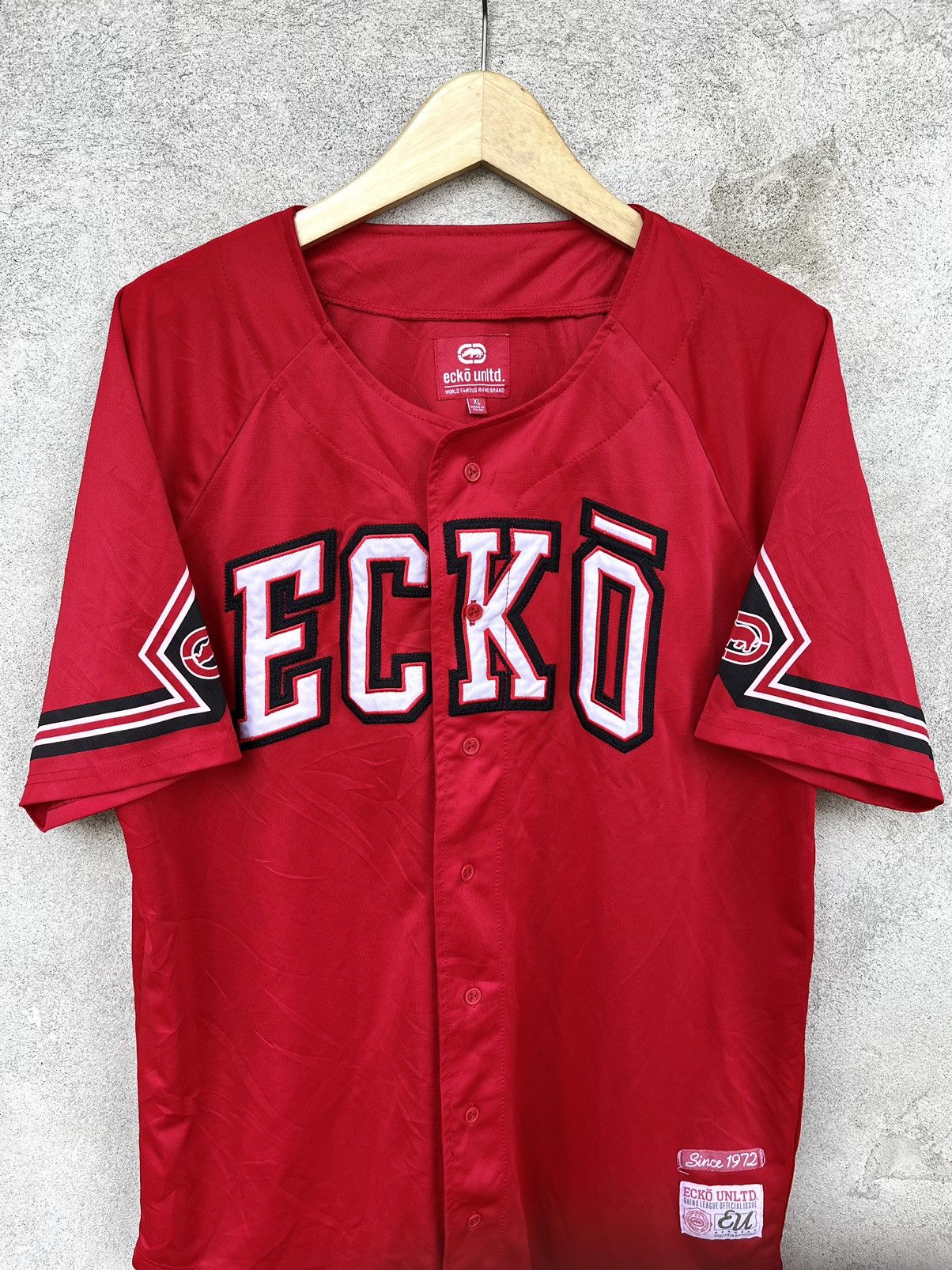 Ecko Unltd. × Marc Ecko 2000’S HIPHOP BASEBALL JERSEY ECKO UNLTD Size US XL / EU 56 / 4 - 3 Thumbnail