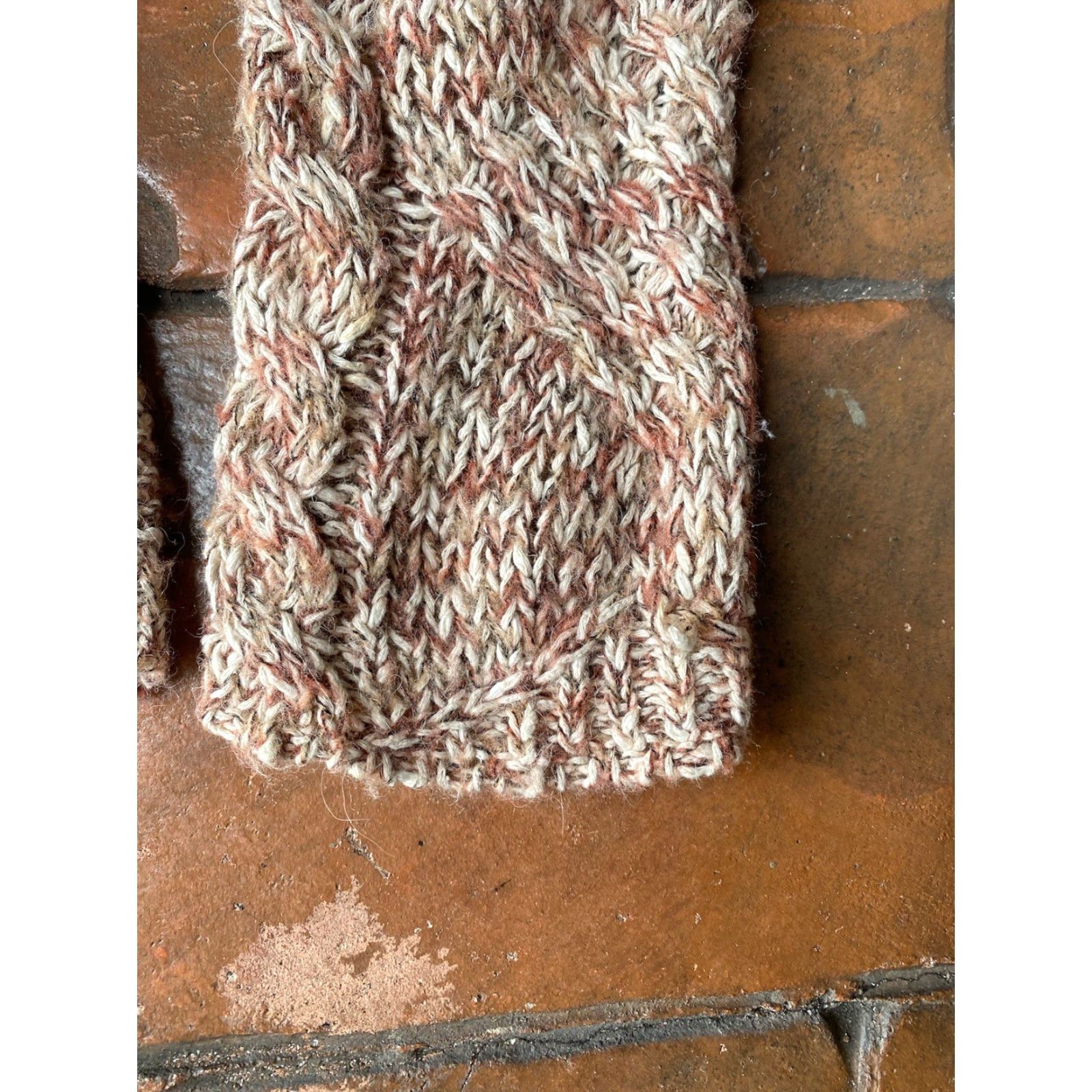 Free People Free People Cable Knit Alpaca/Wool Blend Long Sleeve Pullover Sweater Small Size S / US 4 / IT 40 - 5 Thumbnail