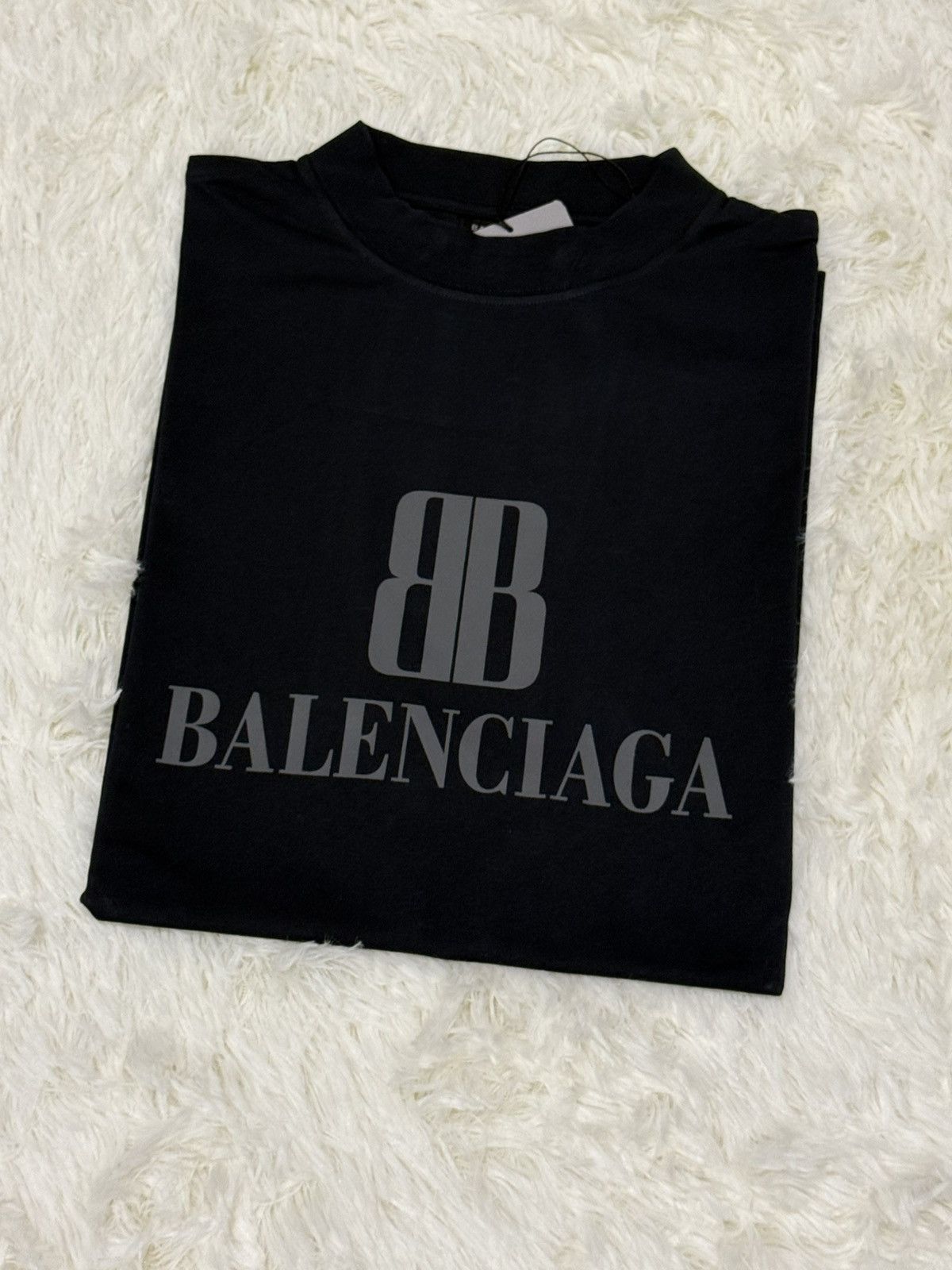 Balenciaga Balenciaga black t shirt Size US XXS / EU 40 - 1 Thumbnail