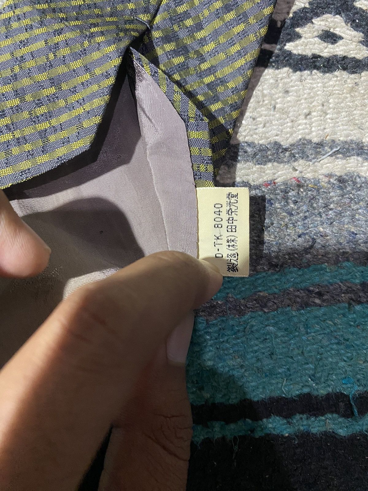 Issey Miyake Issey Miyake Pattern Tie Size ONE SIZE - 3 Thumbnail