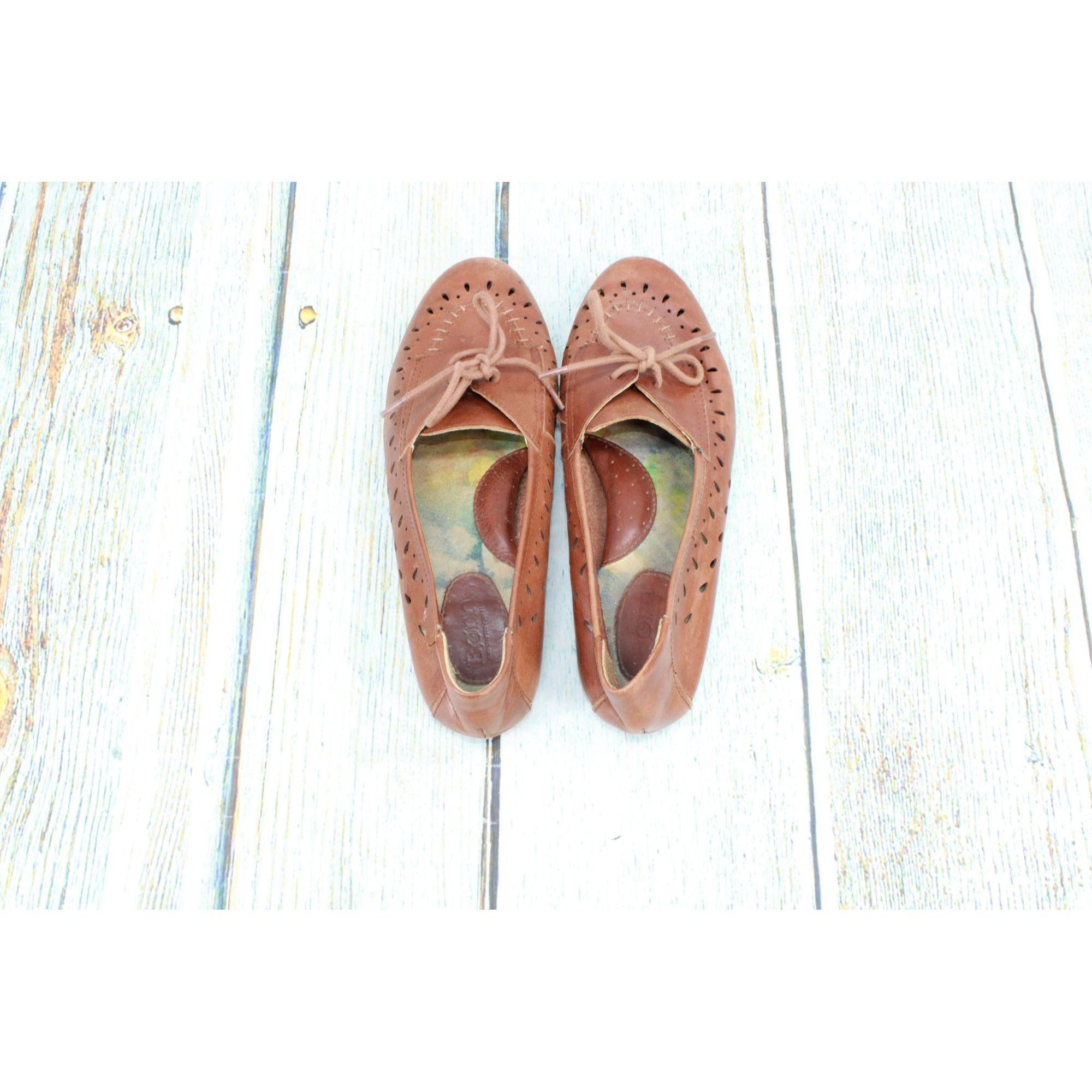 Born Born Verna Women's Comfort Cushioned Walking Flat Shoes Size US 8 / IT 38 - 7 Thumbnail