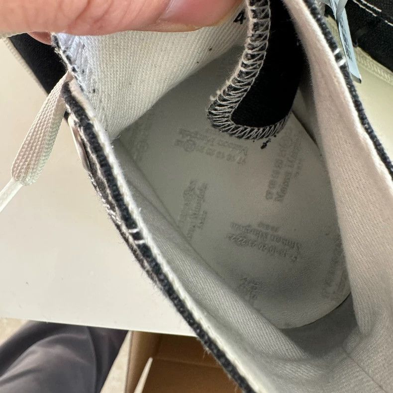 Maison Margiela Maison Margiela Classic black splash ink Tabi split-toe can Size US 8 / EU 41 - 7 Thumbnail