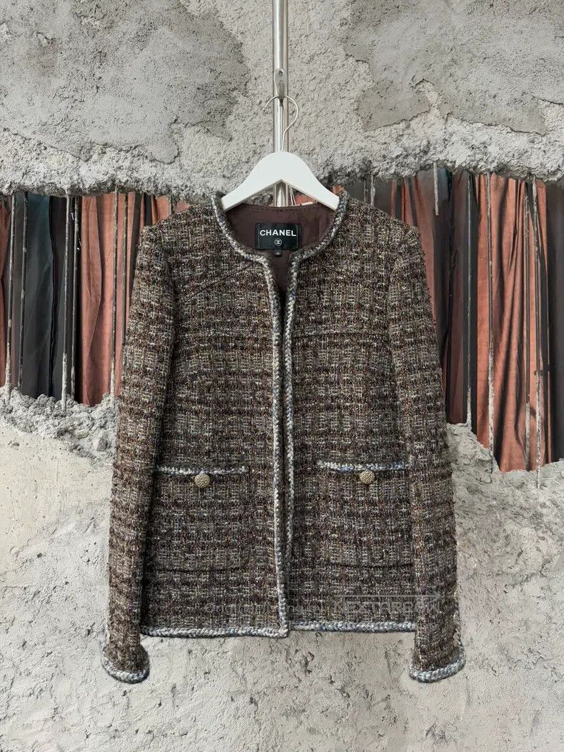 Chanel Chanel Forest series tweed jacket Size XS / US 0-2 / IT 36-38 - 1 Thumbnail