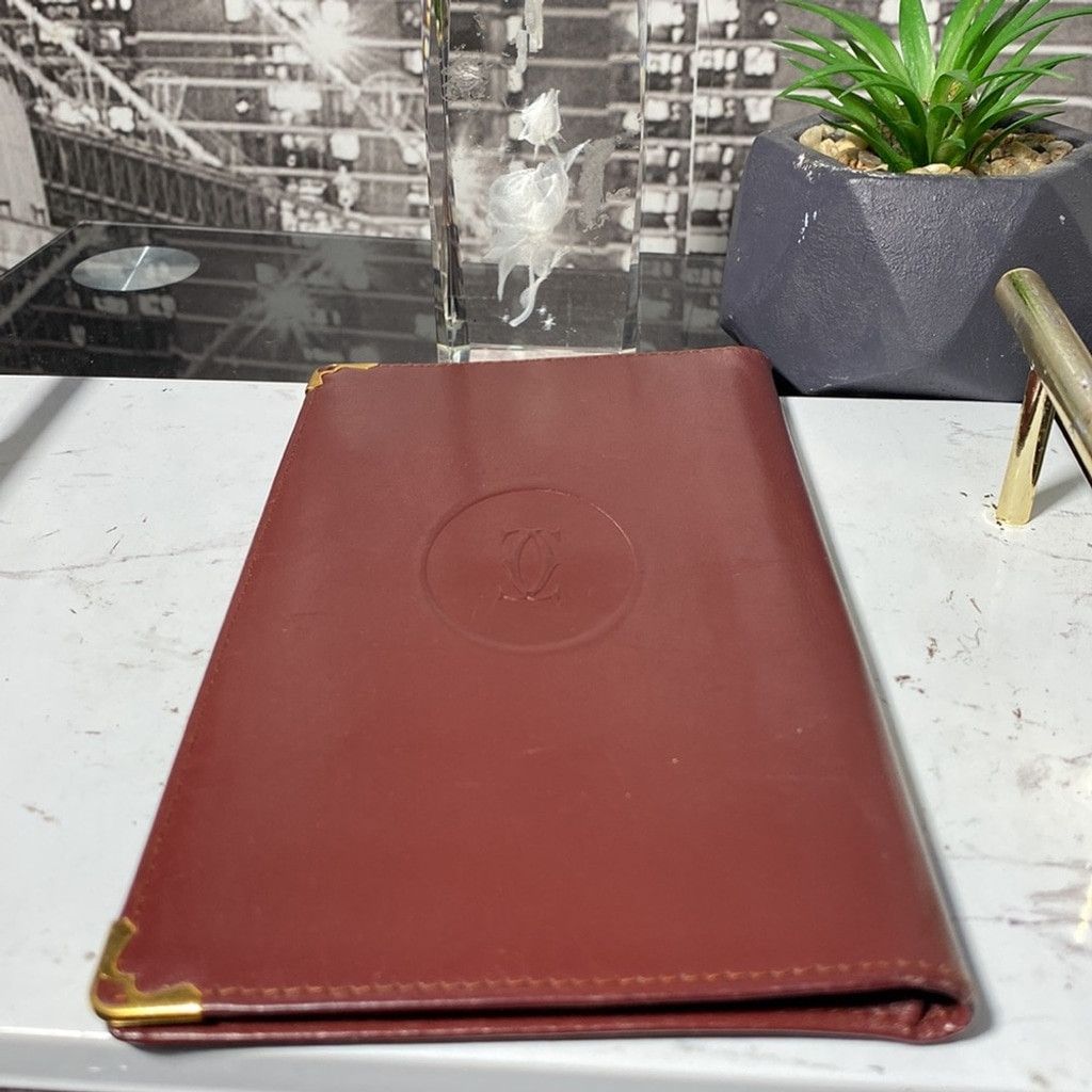 Cartier Authentic Cartier Checkbook Authentic Cartier Holder Wallet Size ONE SIZE - 9 Thumbnail
