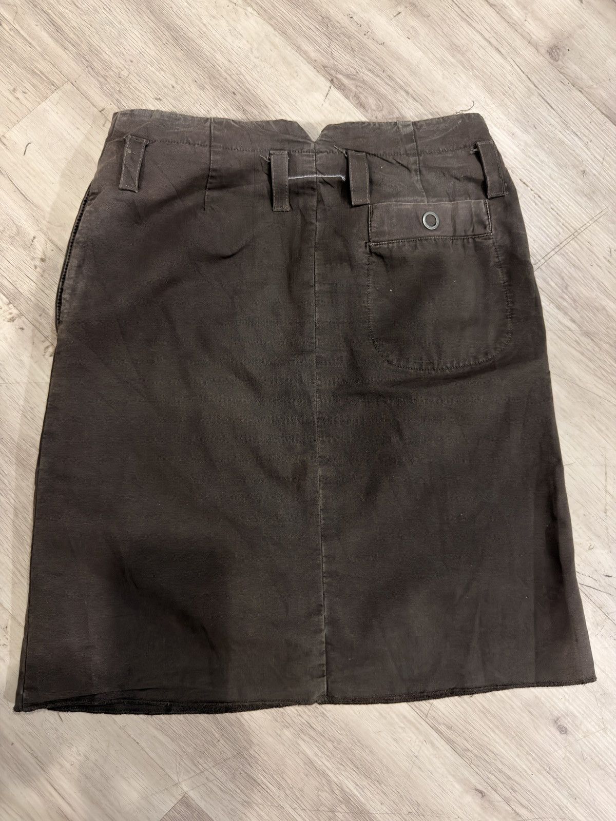 Maison Margiela MM6 Maison Margiela Brown Utility Skirt Size 27" / US 4 / IT 40 - 2 Thumbnail