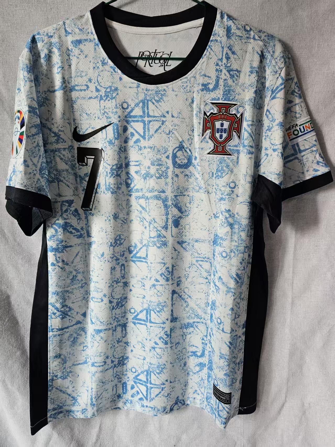 Other 2024 Portugal #7 C Ronaldo Jersey Away S Size US S / EU 44-46 / 1 - 2 Thumbnail