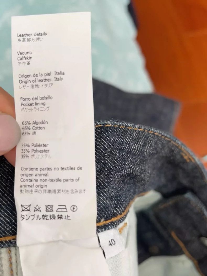 Loewe LOEWE Embroidered cowboy fisherman's pants with leg wrappi Size 26" / US 2 / IT 38 - 9 Thumbnail