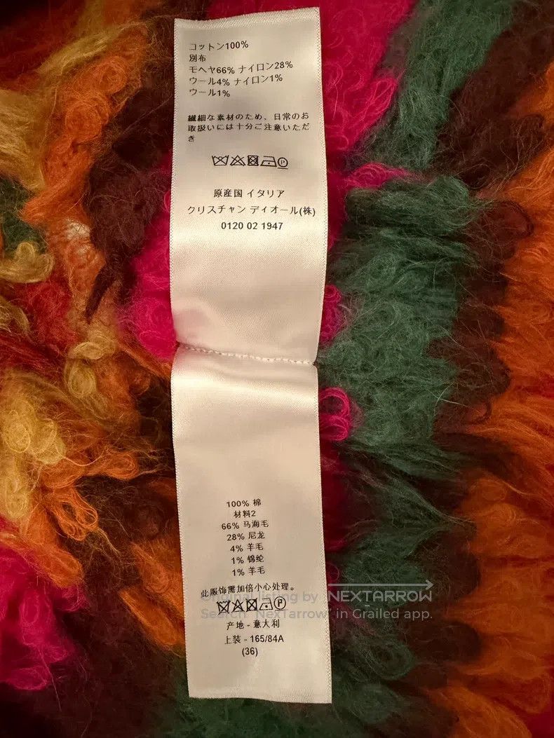 Dior Dior Colourful fur sleeve denim jacket Size XS / US 0-2 / IT 36-38 - 4 Thumbnail