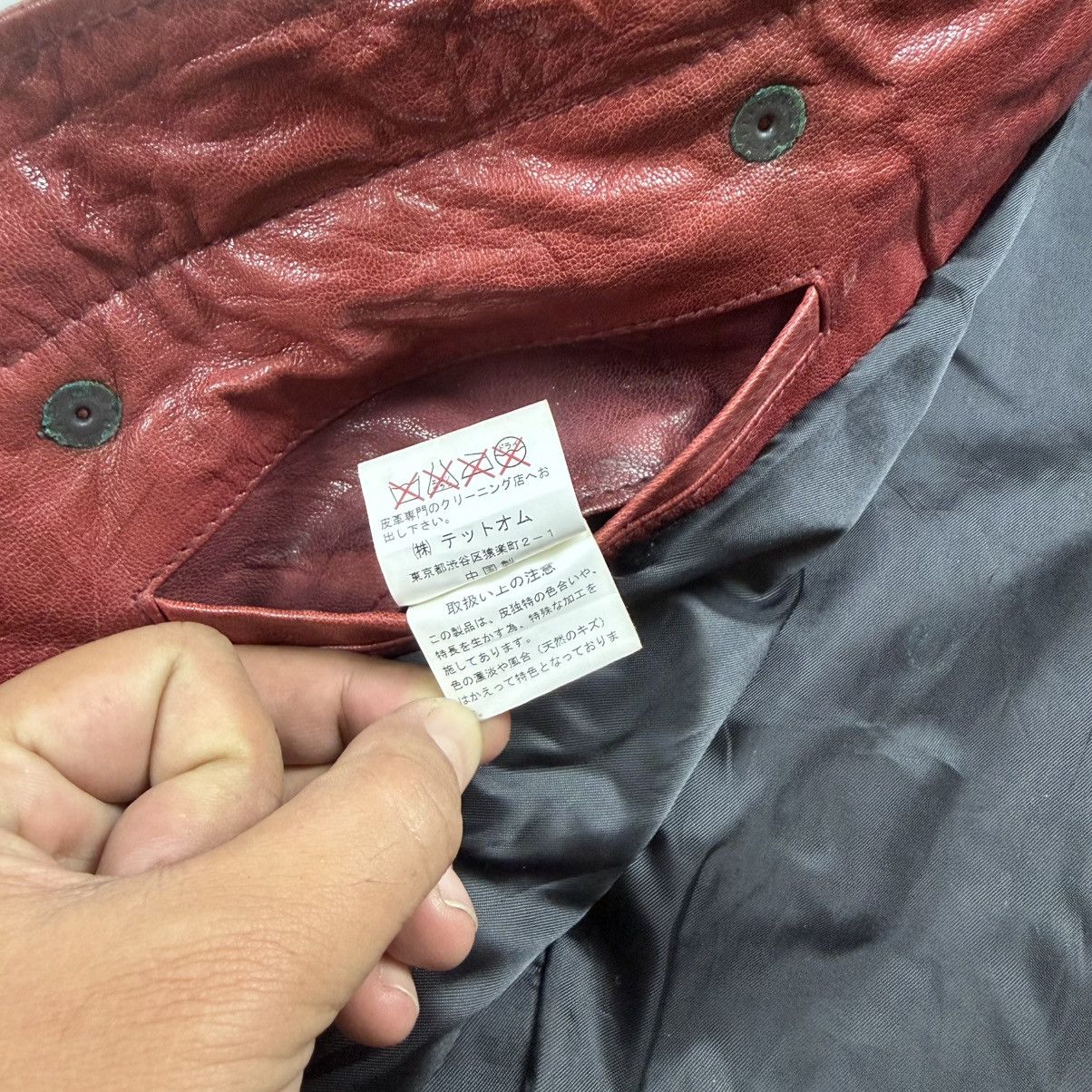 Tete Homme Tete Homme Leather Biker Jacket Size US S / EU 44-46 / 1 - 13 Thumbnail