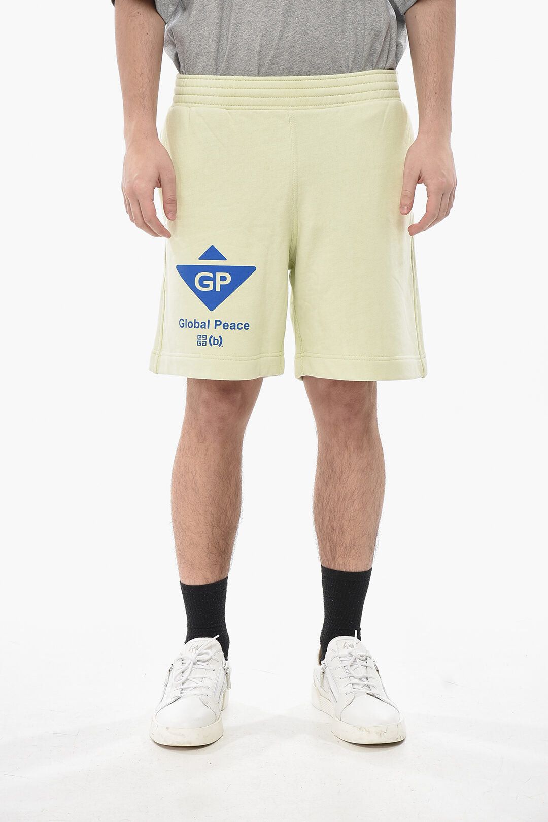 Givenchy Cotton Shorts GLOBAL PEACE with Print Size US 31 - 1 Thumbnail