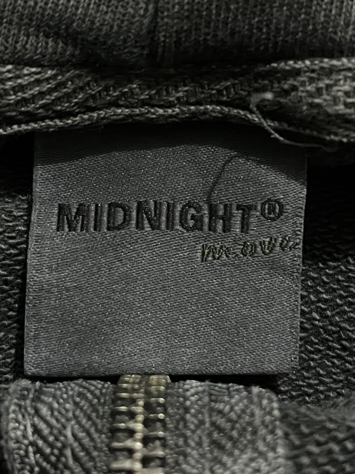 MiDNIGHT Vintage Midnight Move Distressed Crop Zip hoodie Yasuyuki Size US M / EU 48-50 / 2 - 6 Thumbnail