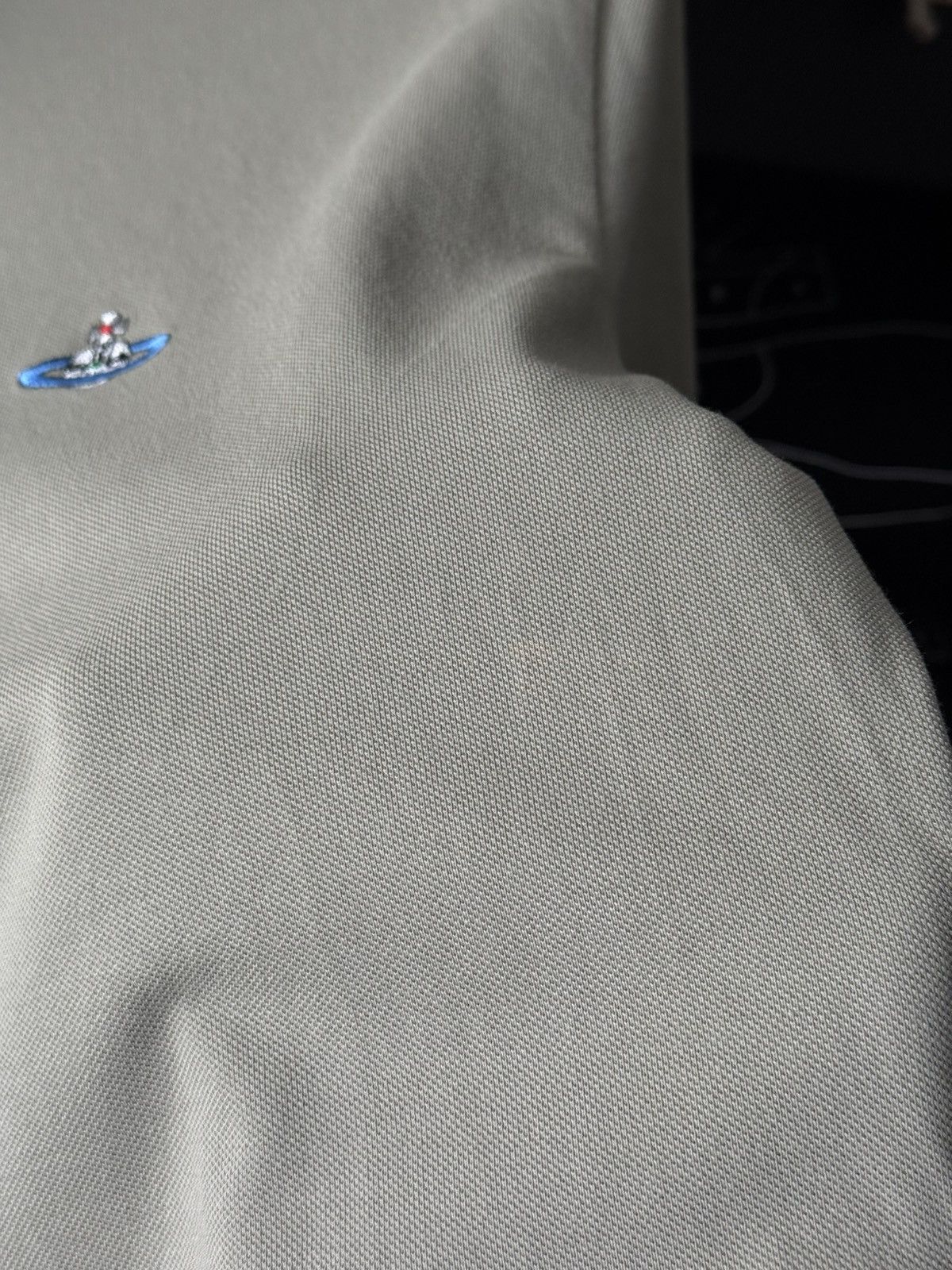 Vivienne Westwood Vivienne Westwood Orb Logo Polo Shirt Khaki Cotton Men’s M Size US M / EU 48-50 / 2 - 12 Thumbnail