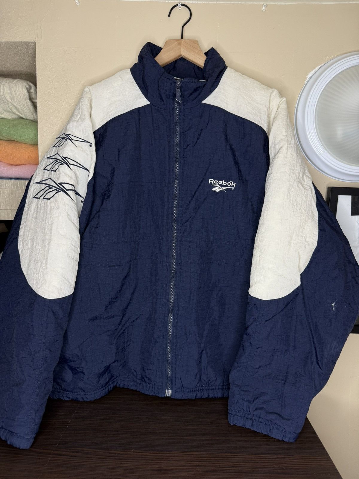 Reebok NFL TEAM APPAREL ON FIELD COWBOYS Nylon jacket