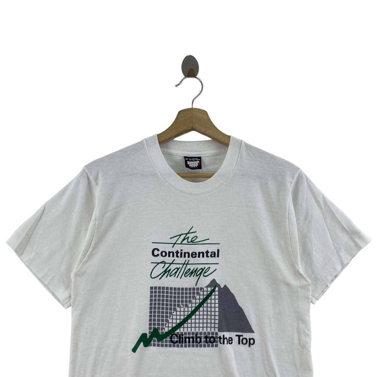Vintage Vintage 90s THE CONTINENTAL CHALLENGE Climb To The Top Size US M / EU 48-50 / 2 - 2 Thumbnail