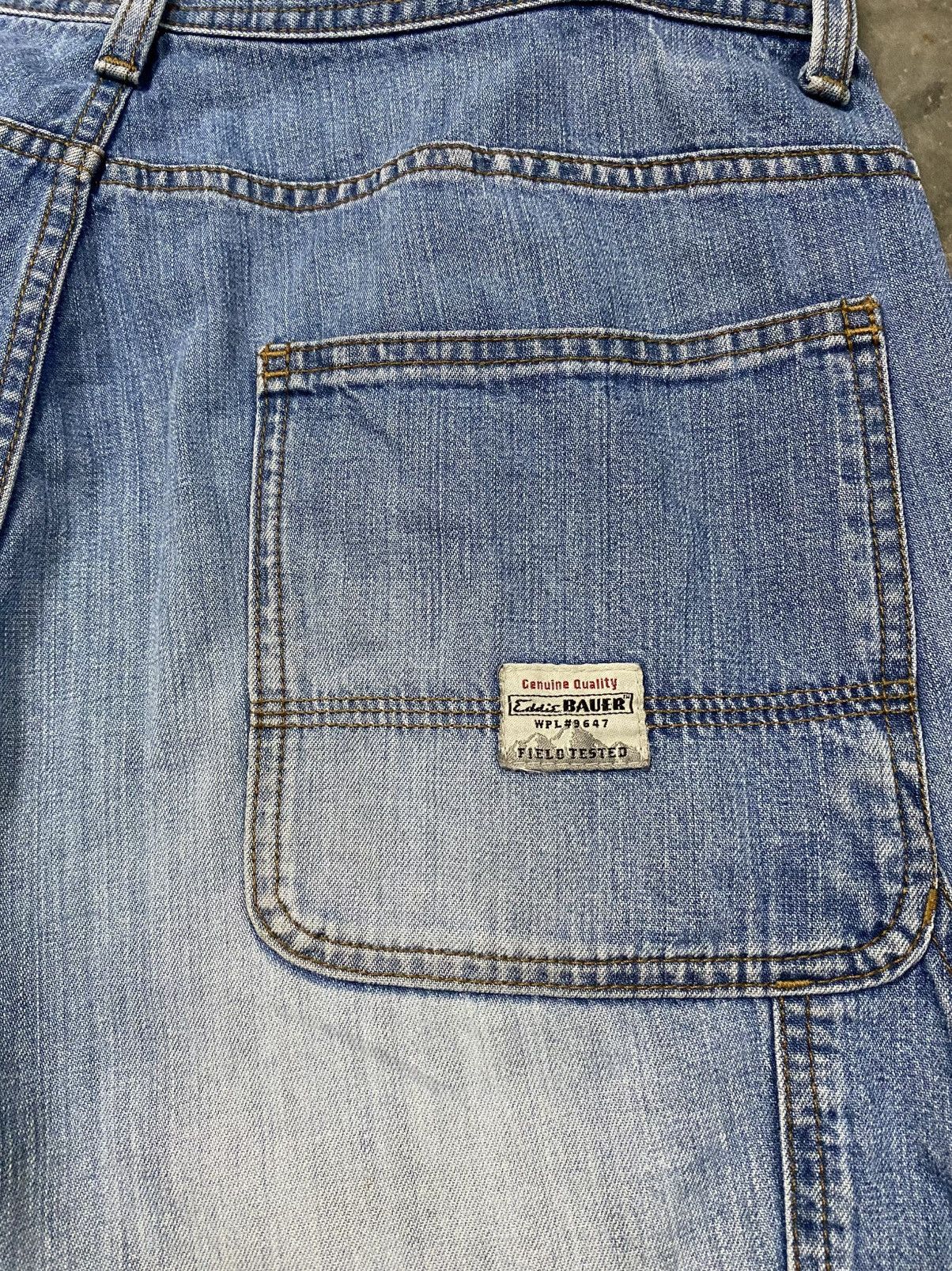 Eddie Bauer × JNCO × Vintage Vintage 90s Eddie Bauer Baggy Jeans p192 Size US 33 - 6 Thumbnail