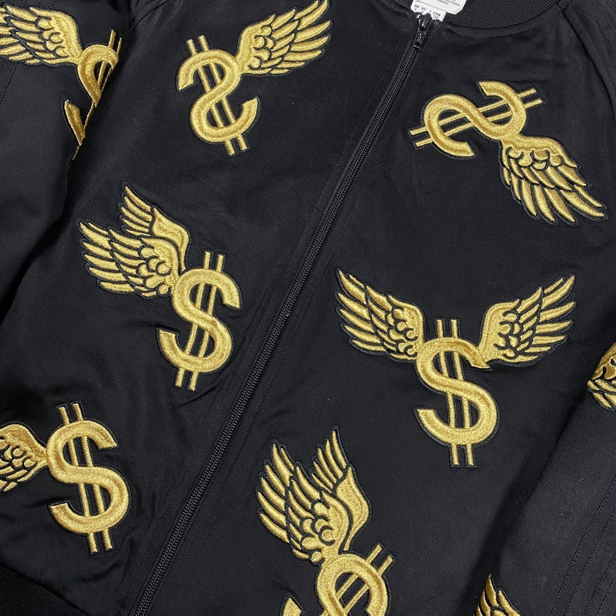 Adidas × Jeremy Scott Rare Adidas x Jeremy Scott Wing Dollar Track Top Jacket Size US S / EU 44-46 / 1 - 8 Thumbnail