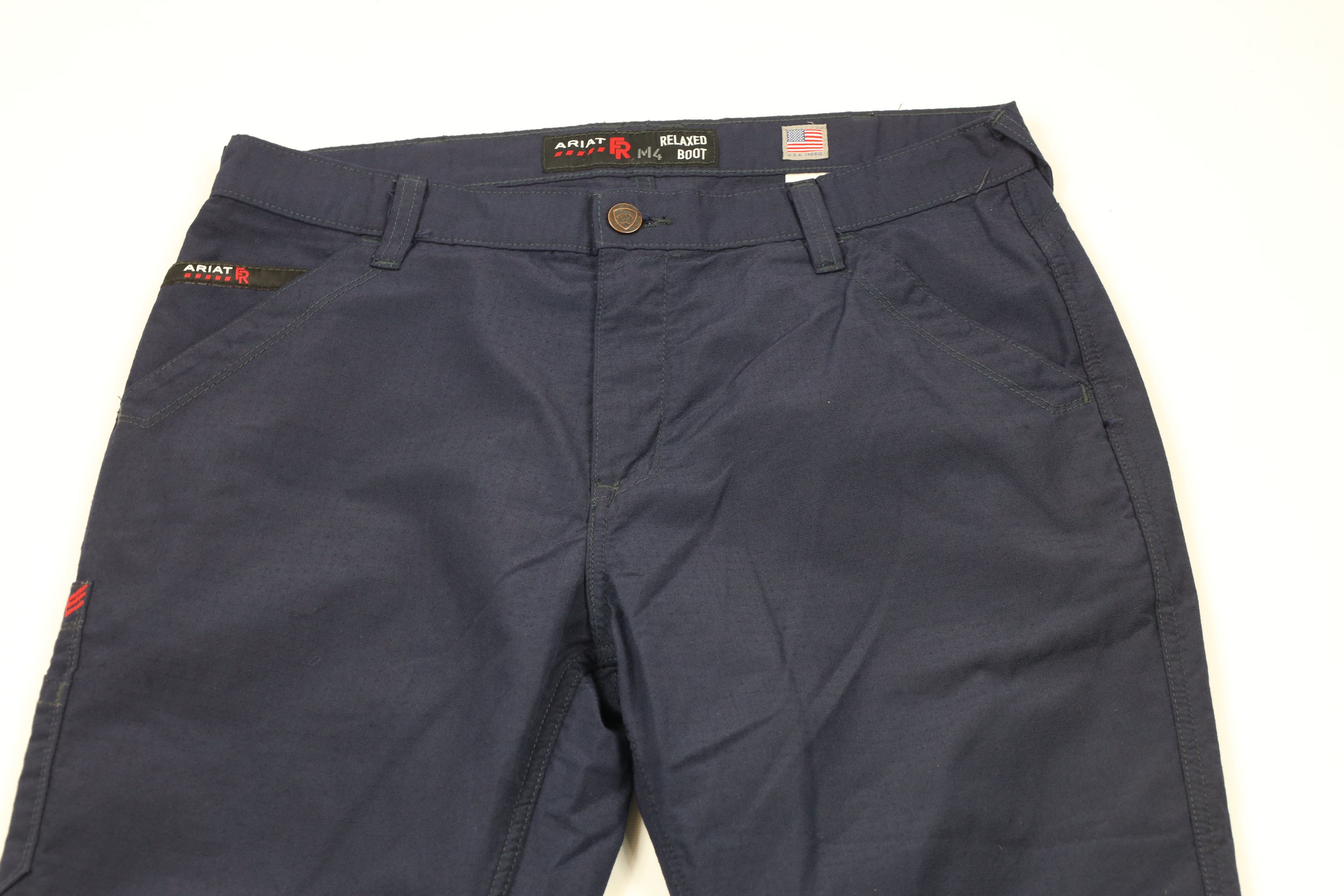 Ariat × Vintage Ariat FR Flame Resistant M7 Relaxed Boot Ripstop Pants Size US 34 / EU 50 - 2 Thumbnail