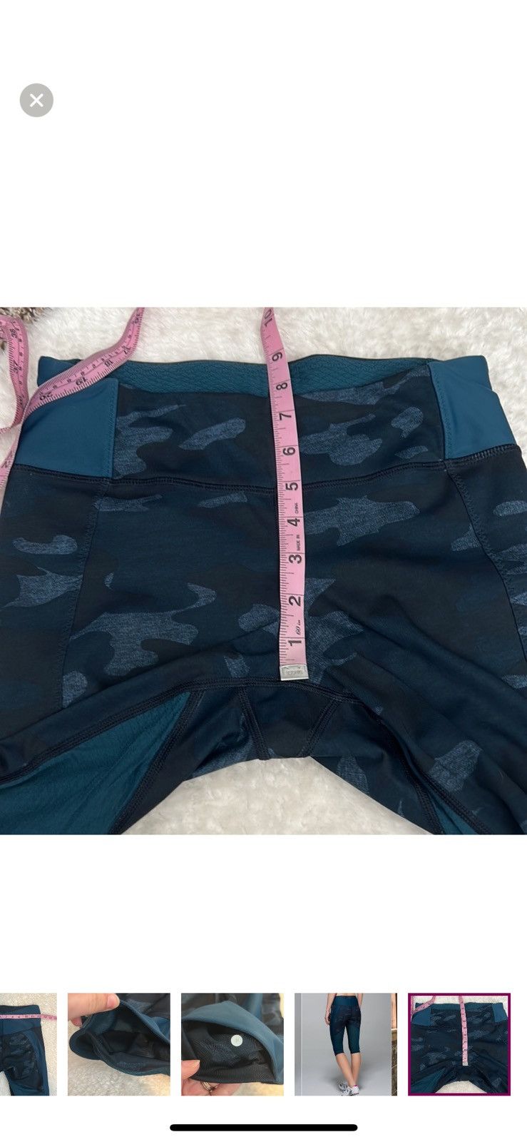 Lululemon Lululemon clip in crop leggings size 4 Size 27" / US 4 / IT 40 - 7 Thumbnail