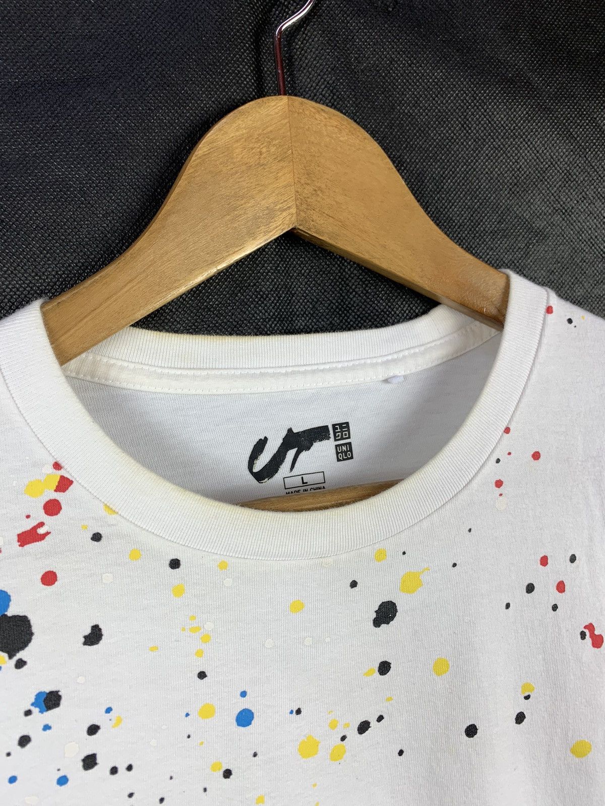 Futura Steals! Futura Script Uniqlo Paint Splash Tee Size US M / EU 48-50 / 2 - 4 Thumbnail