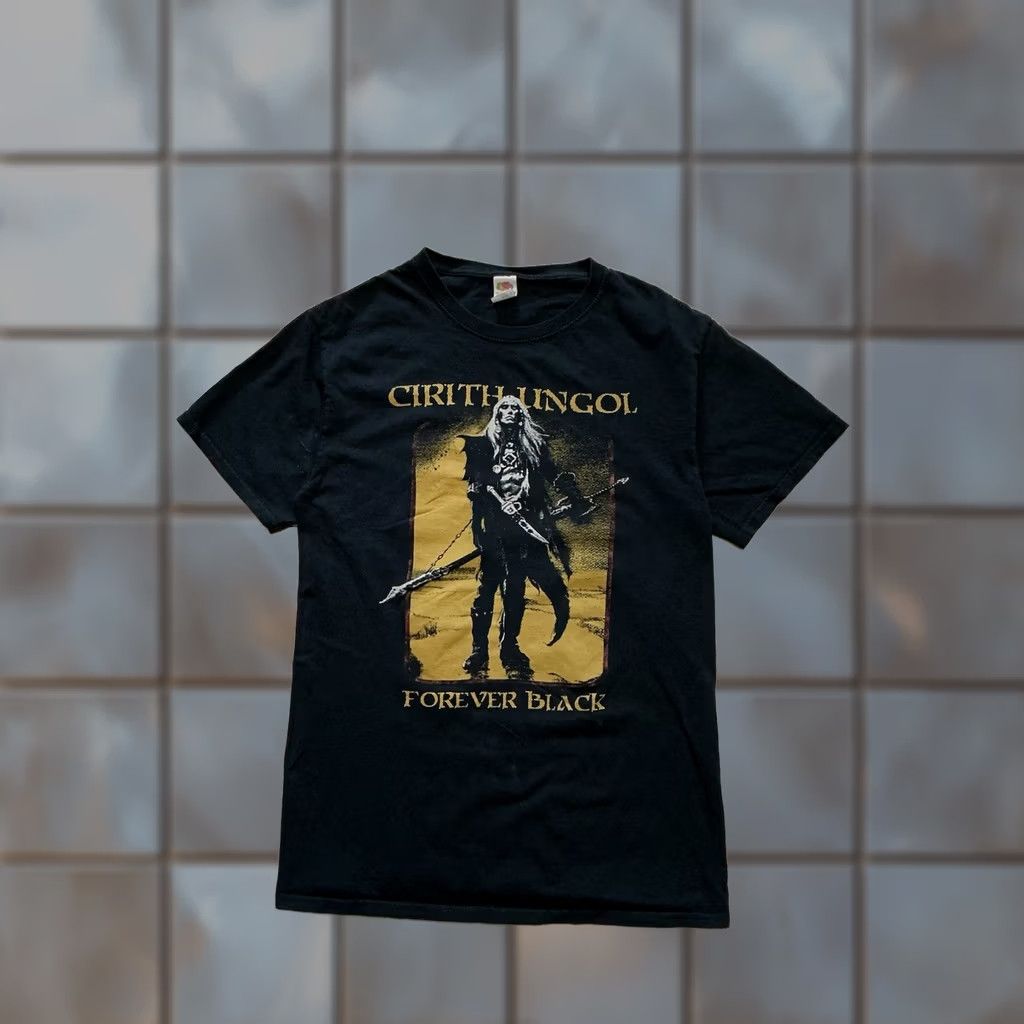 Fruit Of The Loom Cirith Ungol Forever Black Heavy Doom Metal Band 2020 Album Graphic T-Shirt Sz.S Size US S / EU 44-46 / 1 - 1 Thumbnail