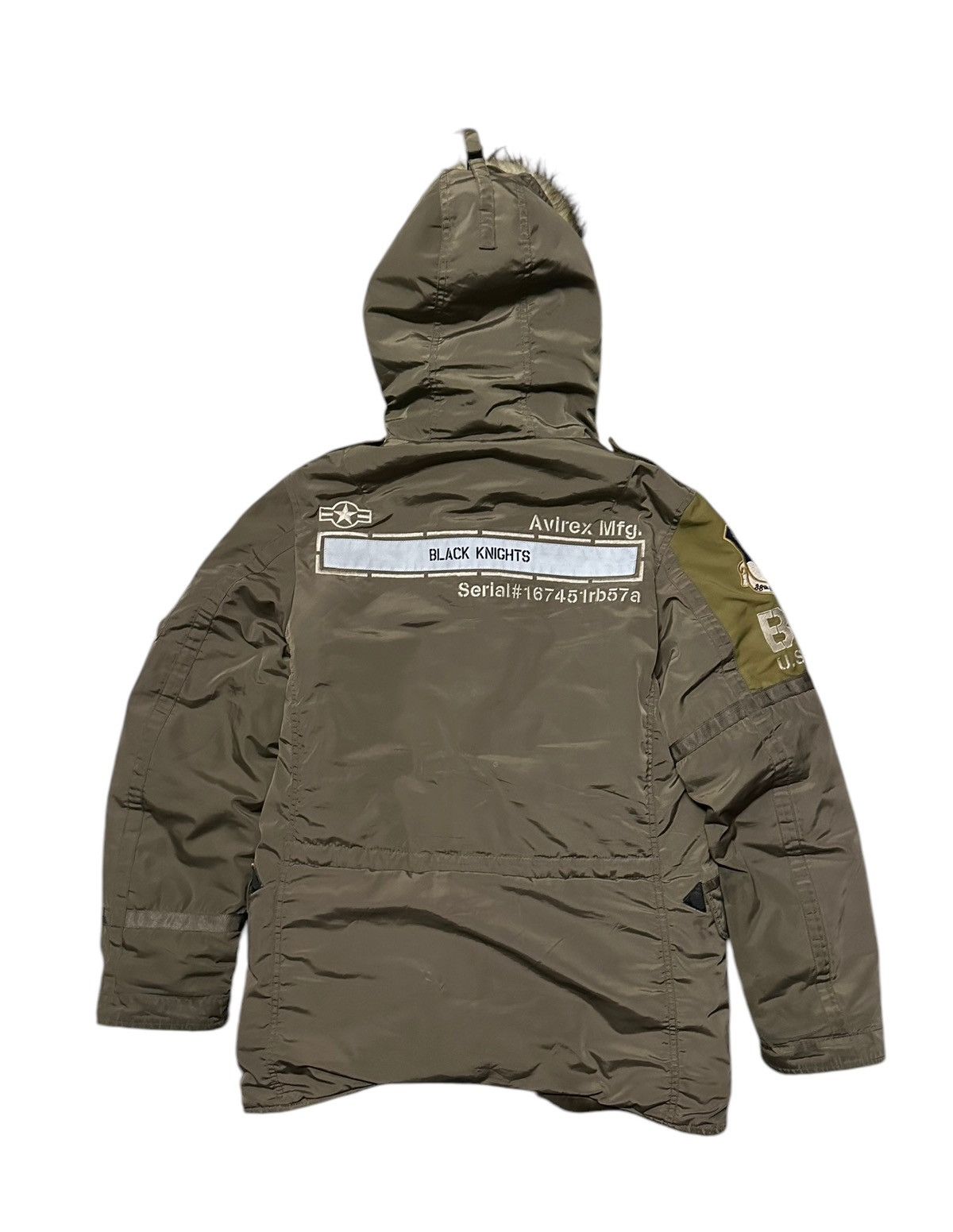 Avirex Avirex parka jacket hooded Size US L / EU 52-54 / 3 - 7 Thumbnail