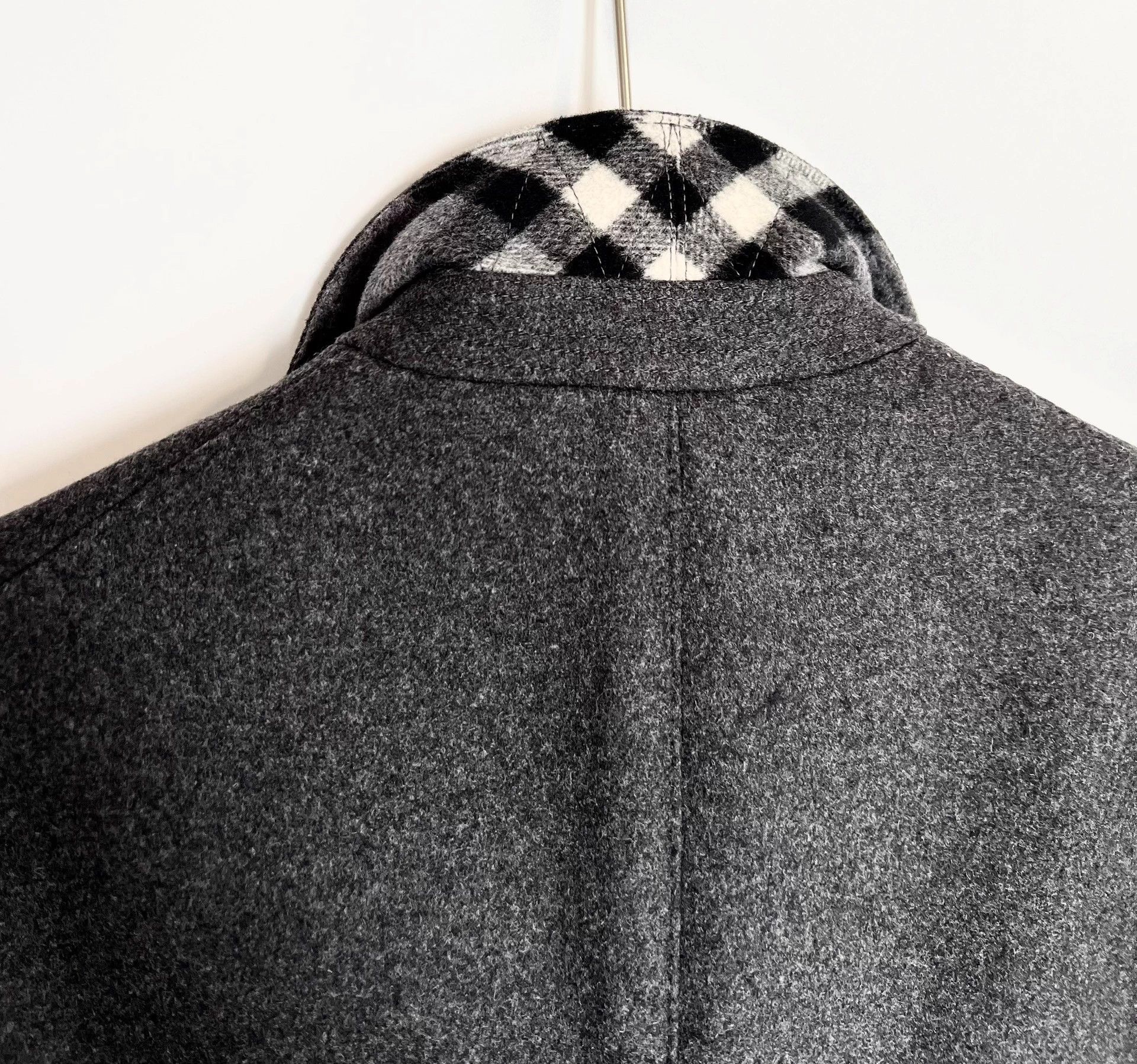 Burberry Burberry Grey Wool Over-the-Knee Chester Coat 46 Size US S / EU 44-46 / 1 - 4 Thumbnail