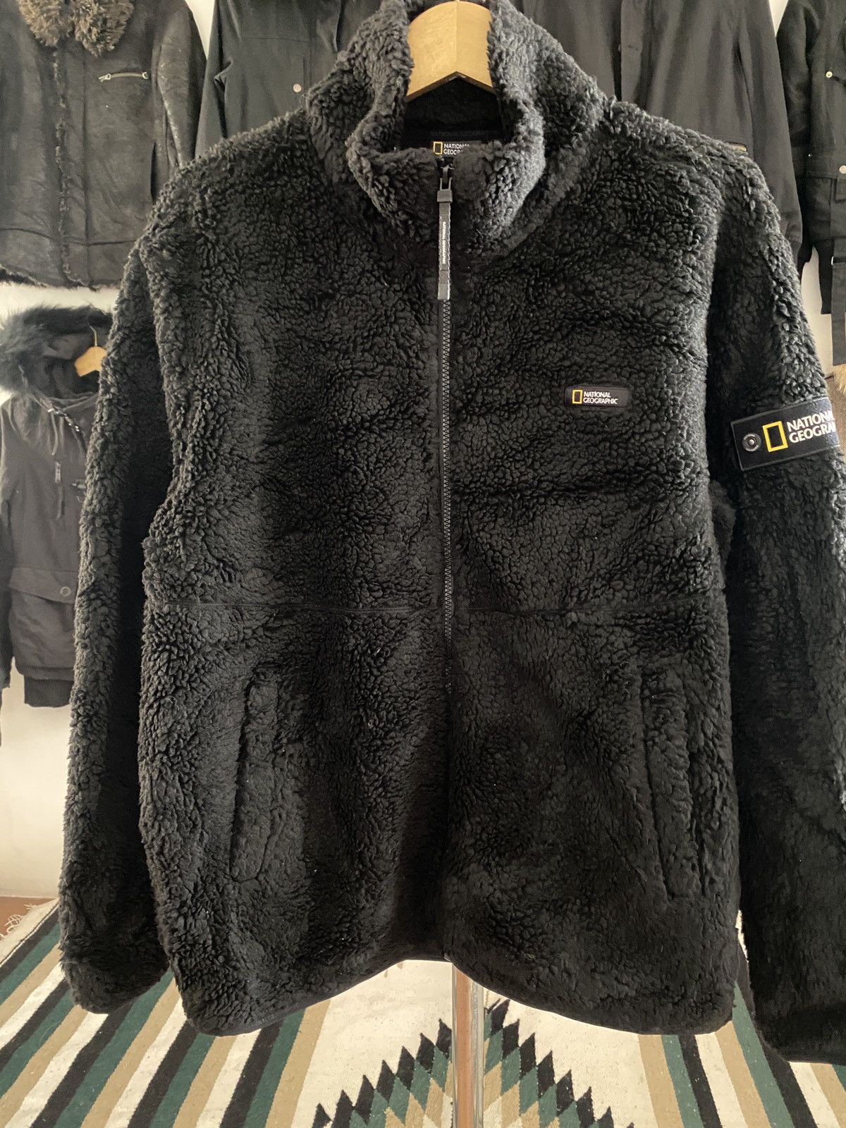Other 💥RARE💥Vintage National Geographic Sherpa Hoodie Jacket Size US L / EU 52-54 / 3 - 4 Thumbnail