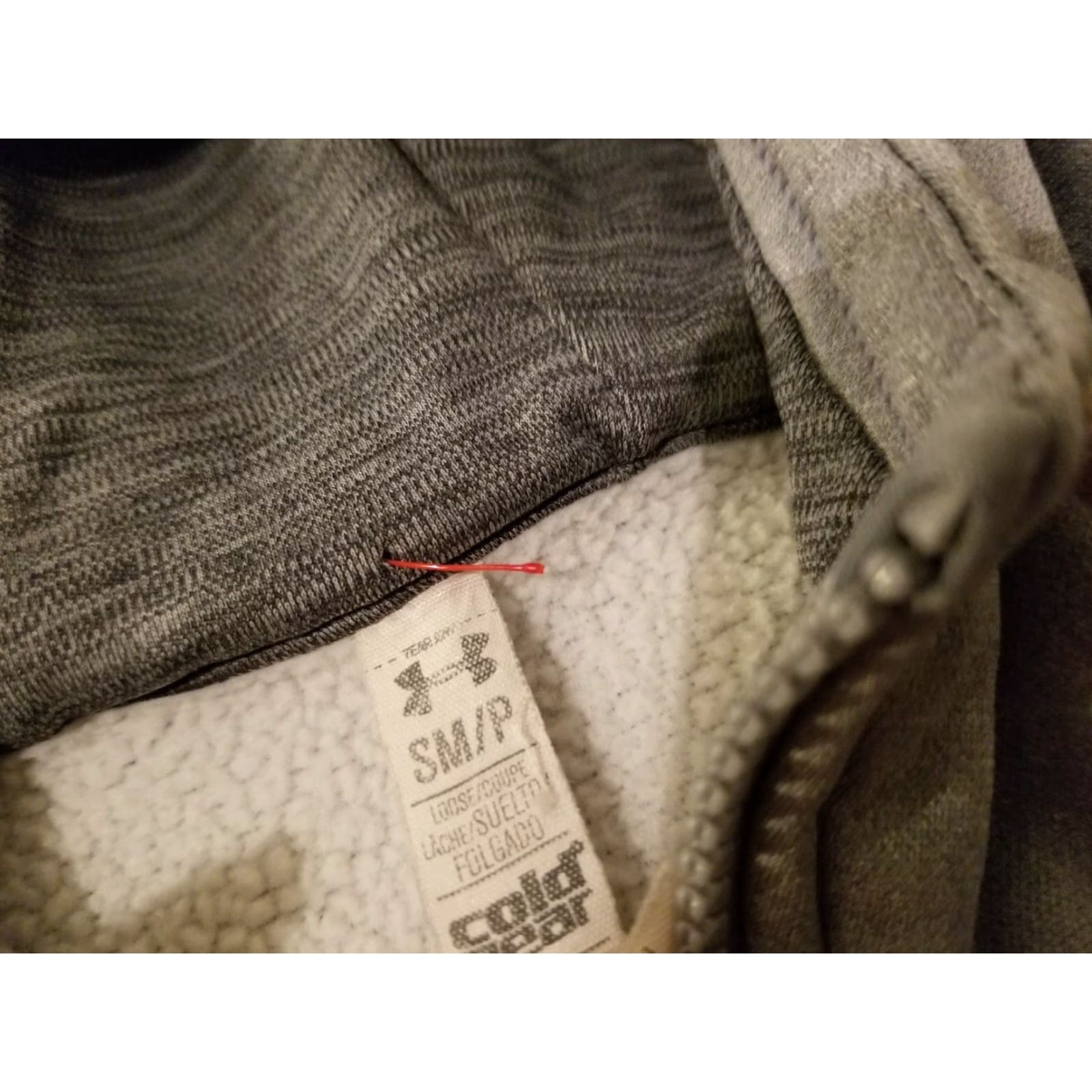 Under Armour Womens Under Armour Jacket S Small Gray Athletic Gym Workout Shirt Hoodie? Size S / US 4 / IT 40 - 6 Thumbnail