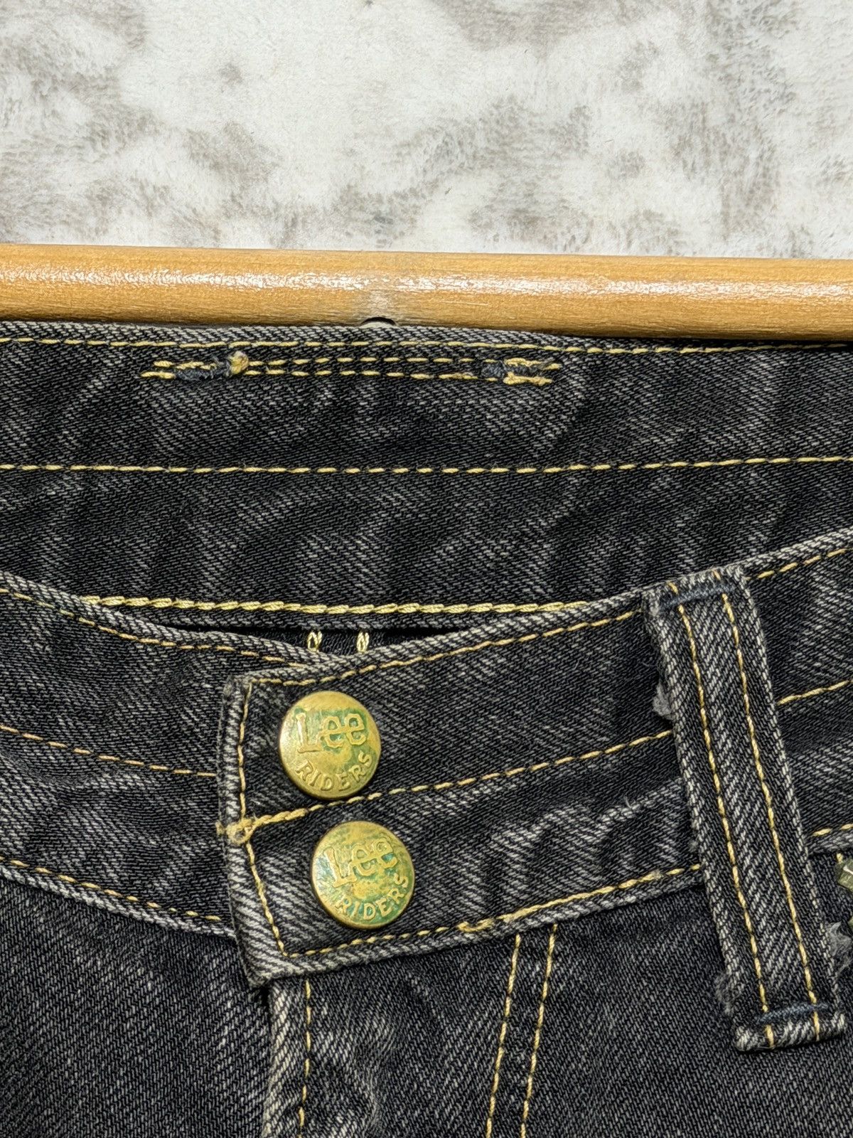 Lee Vintage Lee Flared Claw Mark Honey Comb Spiral leg Denim Size US 32 / EU 48 - 8 Thumbnail