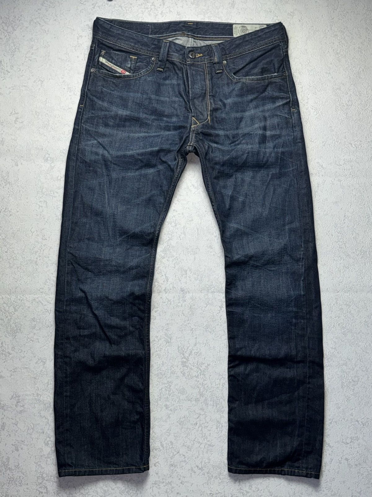 Diesel Diesel Dark Wash Denim Jeans Size US 32 / EU 48 - 6 Thumbnail